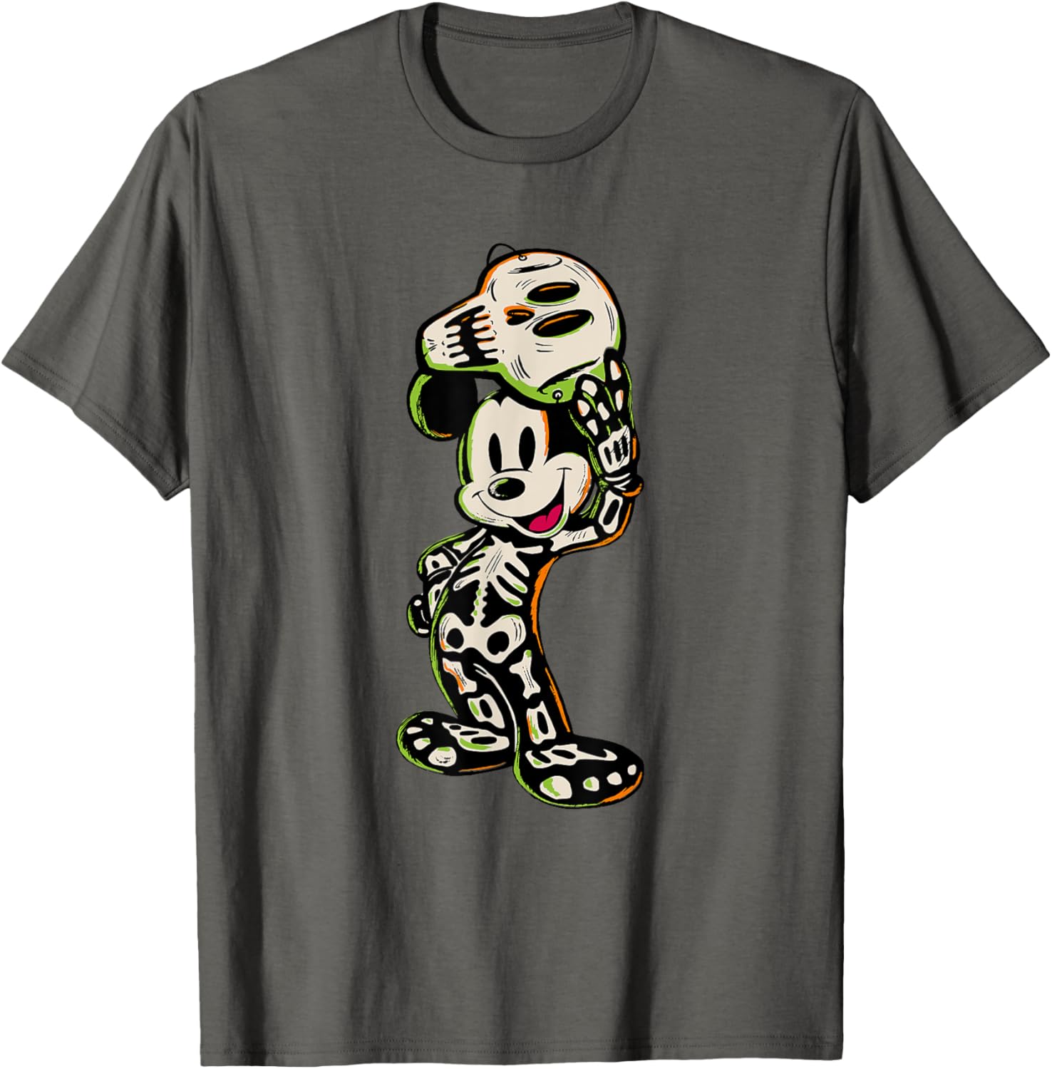 Disney Mickey Skeleton Halloween T-Shirt for Kids and Adults - 7