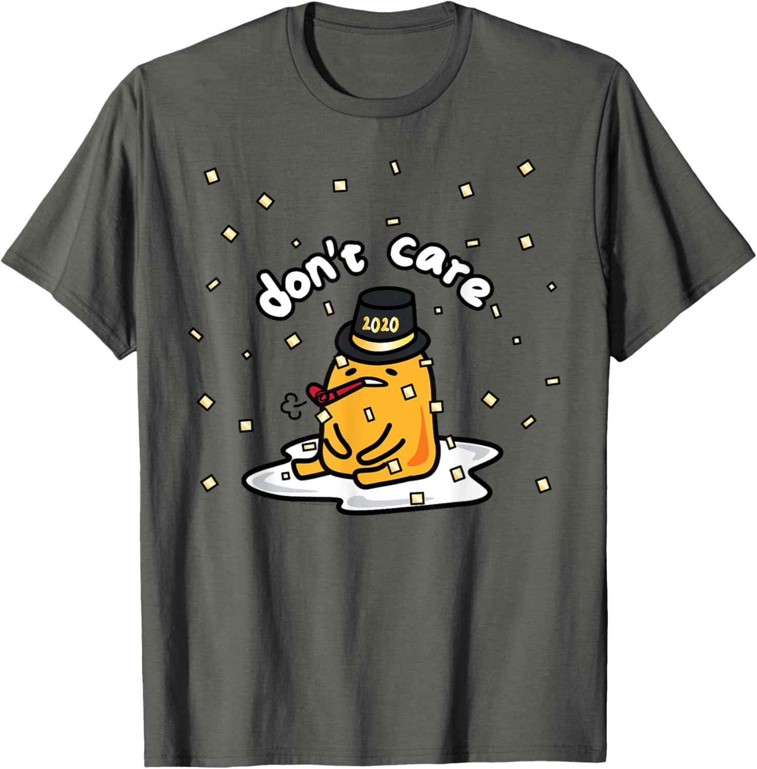 Gudetama Lazy Egg Happy New Year 2020 T-Shirt for Fun Fashion Lovers - 4
