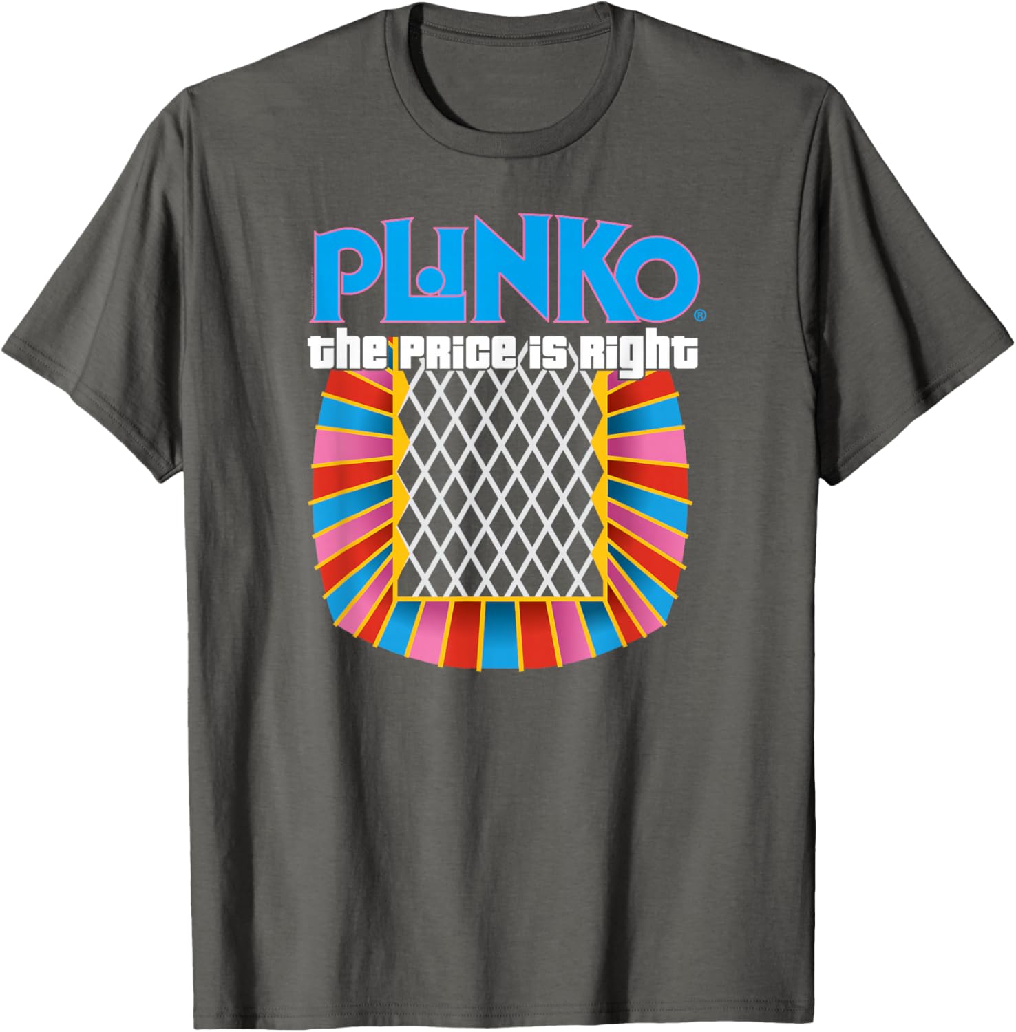 Price is Right Unisex Adults Black Plinko T-Shirt for Fun Game Lovers - 2