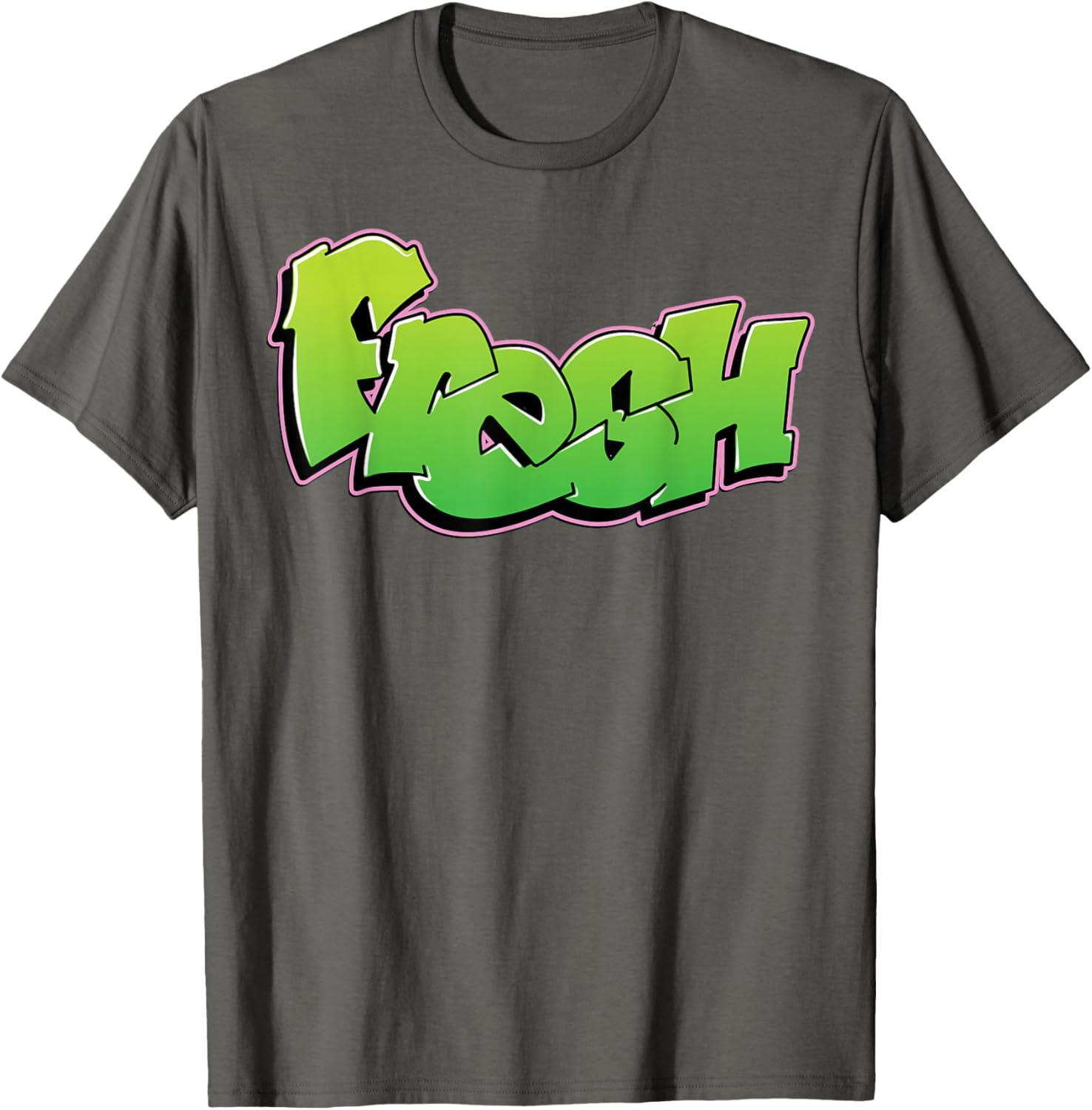 Fresh Graffiti Style Graphic T-Shirt for Trendy Fashion Lovers - 9