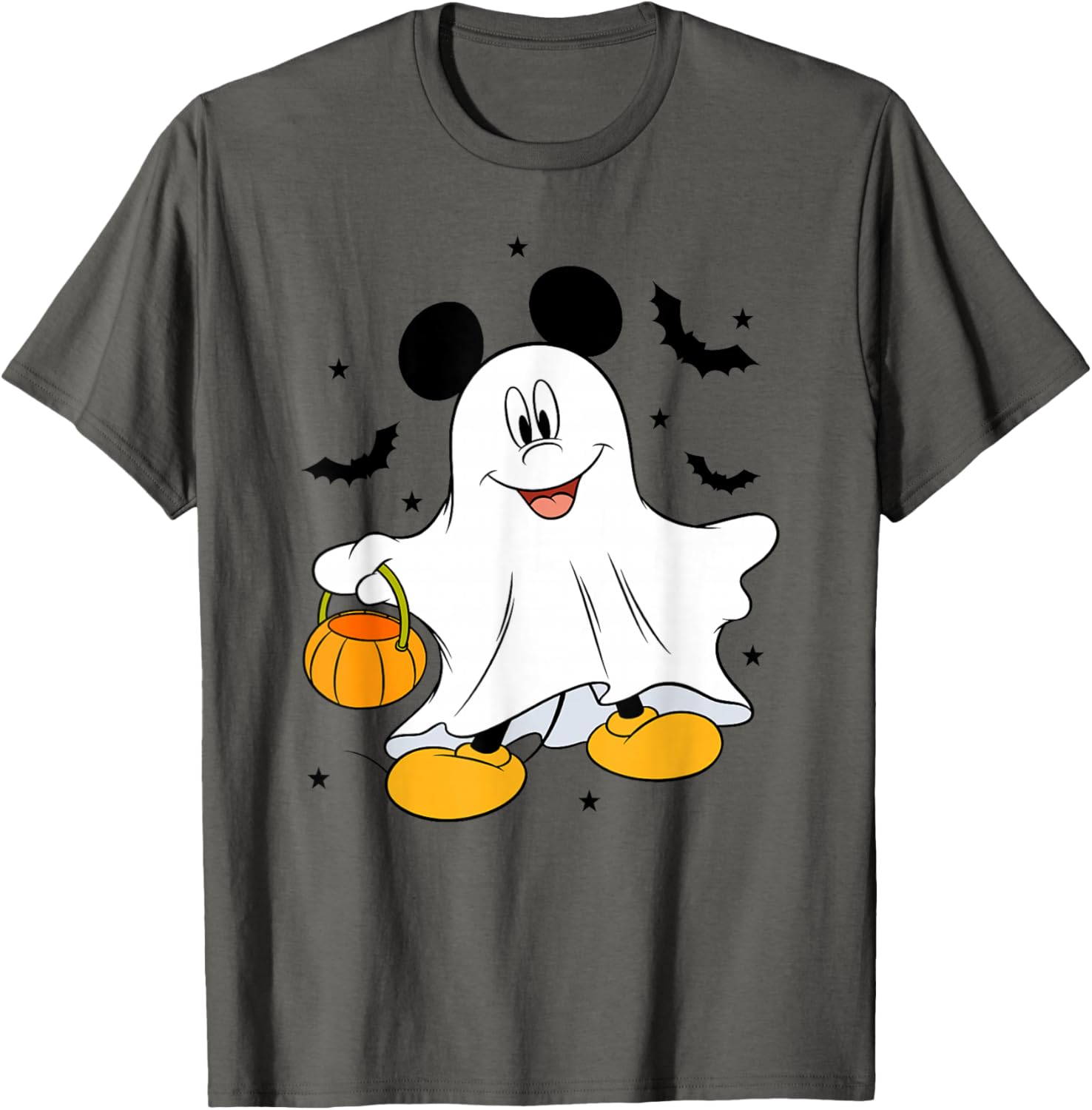 Disney Mickey Mouse Halloween Ghost T-Shirt for Fun Fall Style - 5