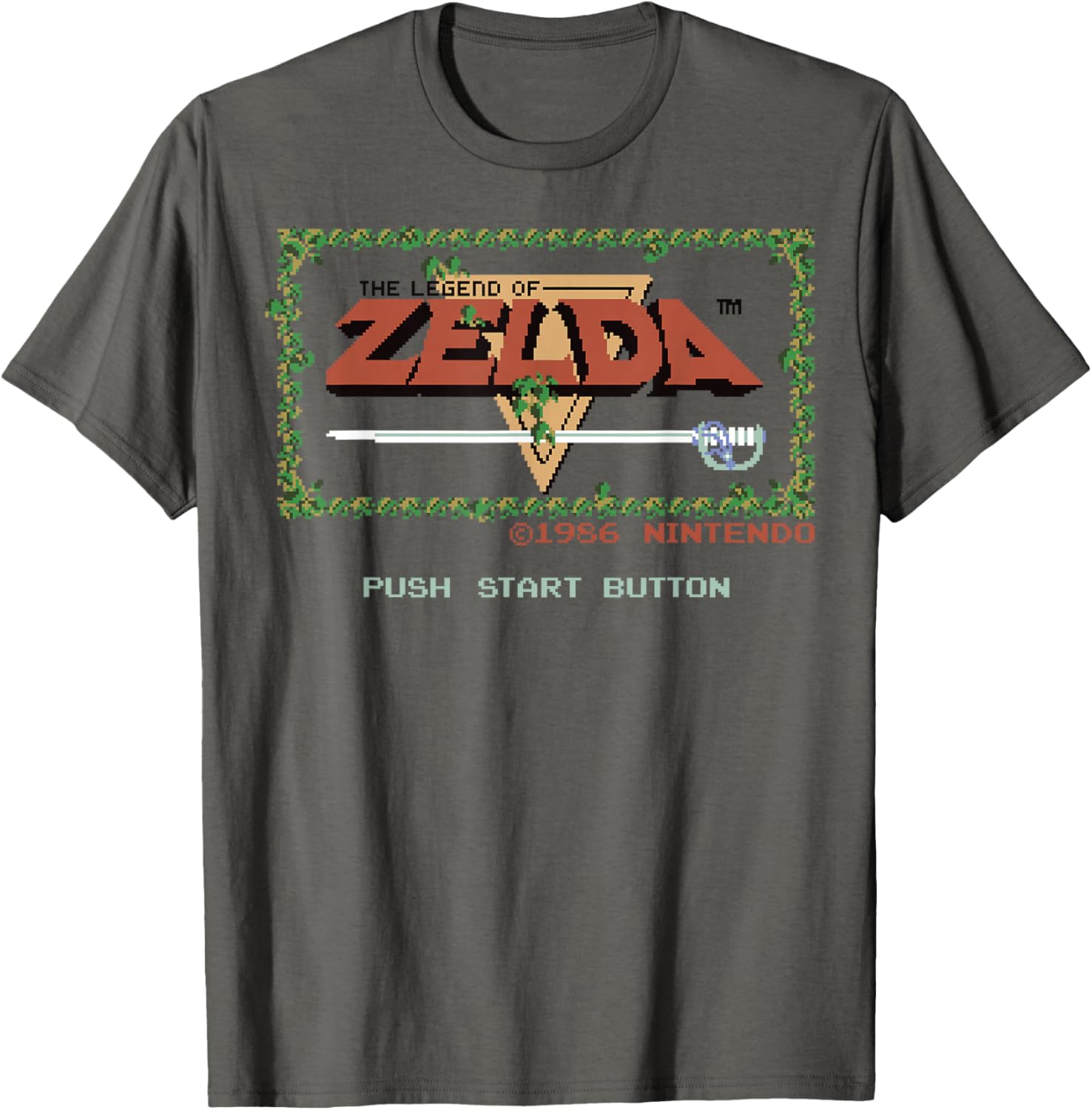 Nintendo Legend of Zelda Classic NES T-Shirt for Gaming Fans - 4