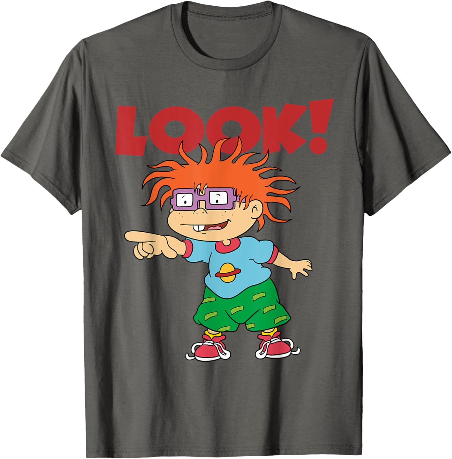 Mademark Rugrats Chuckie Finster Look T-Shirt for Kids and Adults - 4