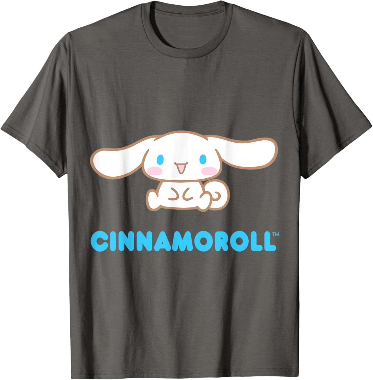 Cinnamoroll Front and Back T-Shirt in Black - Stylish Sanrio Apparel - 4