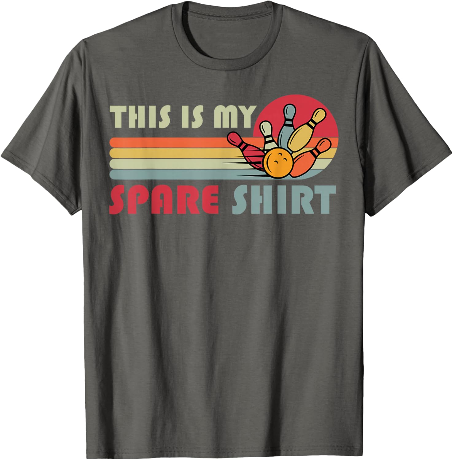 Funny Spare Bowling T-Shirt for Men, Women, and Kids - Perfect Team Gear - 3