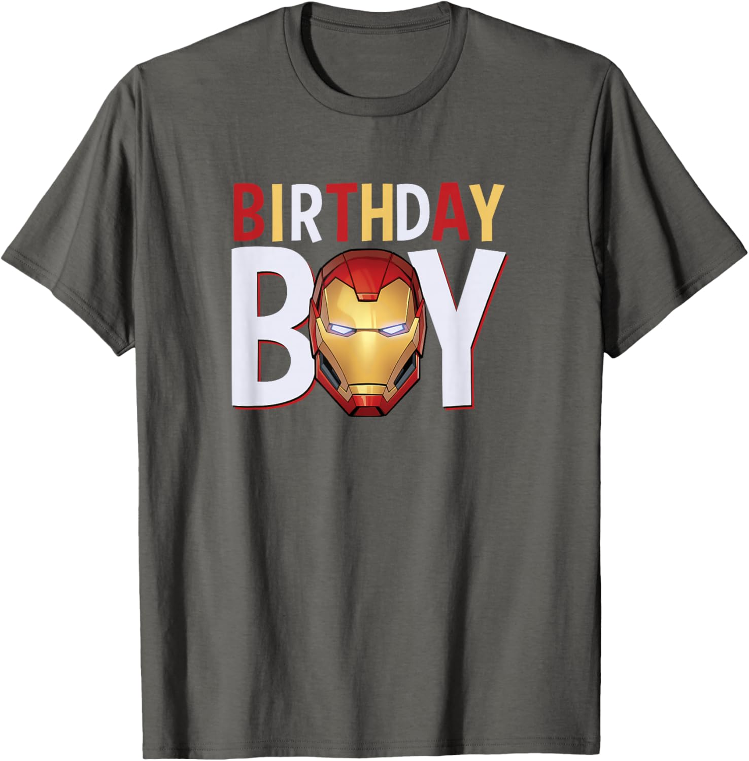 Marvel Avengers Iron Man T-Shirt for Birthday Boys - Cool Superhero Gear - 4