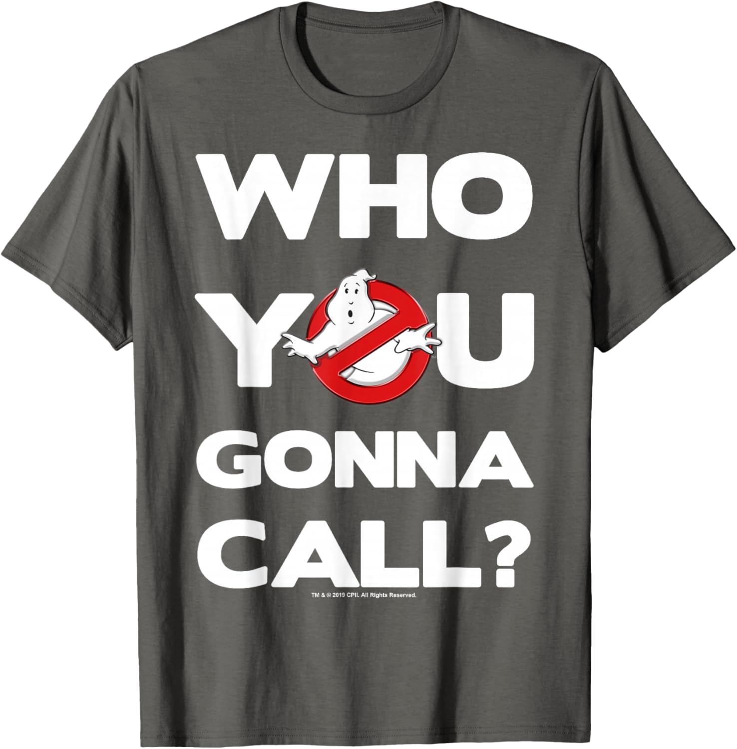Ghostbusters Who You Gonna Call Logo T-Shirt for Fans and Collectors - 1