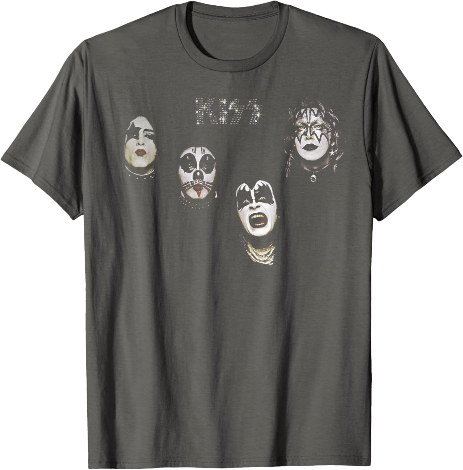 Classic 1974 KISS T-Shirt for Fans - Stylish Rock Band Apparel - 1