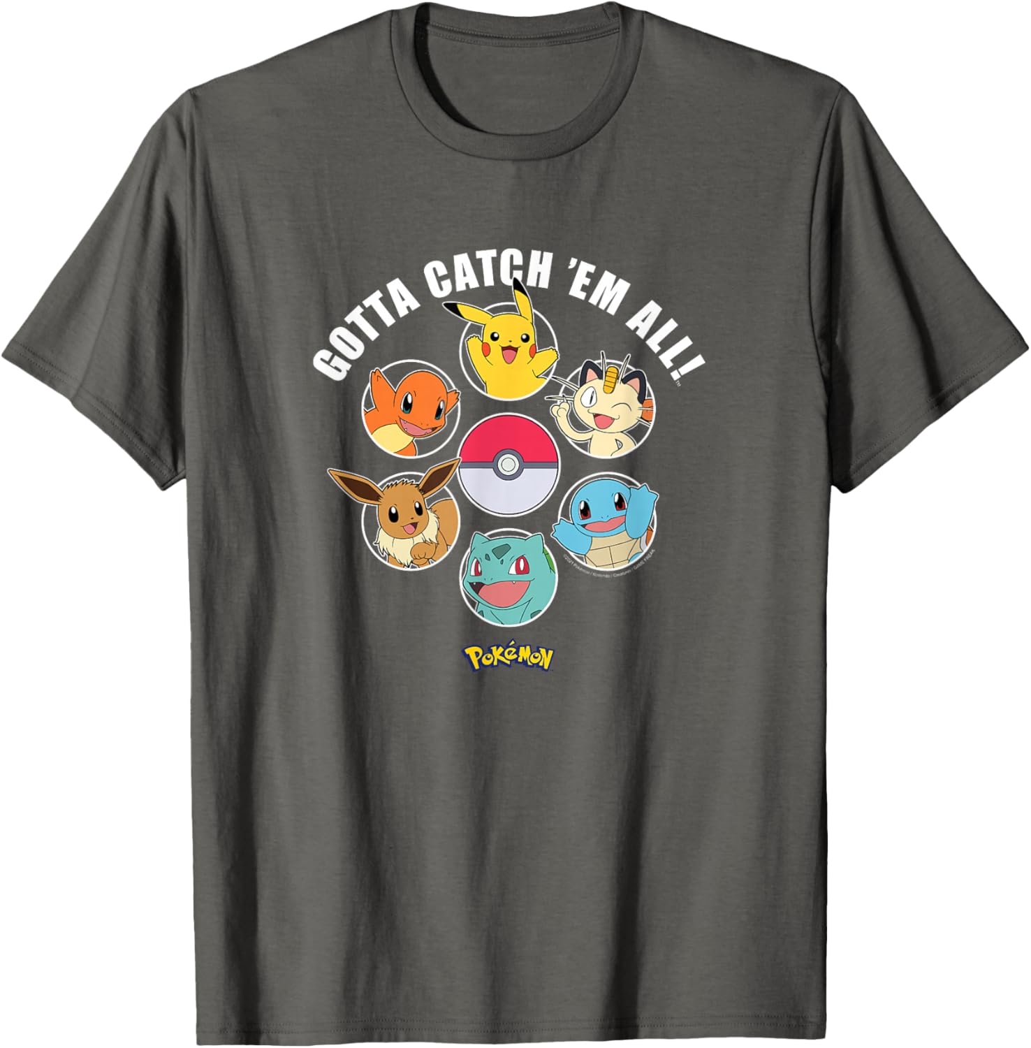 Pokémon Gotta Catch Em All Group T-Shirt for Fans and Collectors - 10