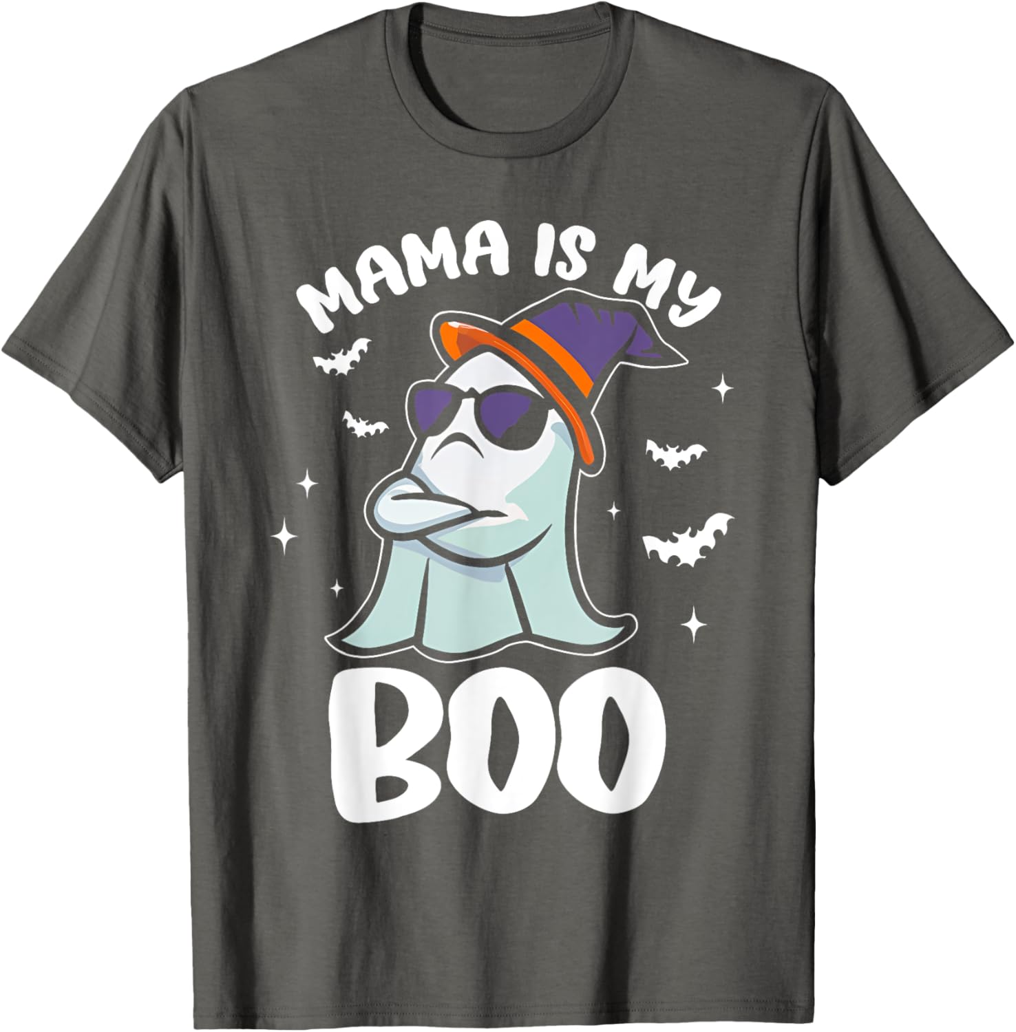 Groovy Mama Is My Boo Halloween T-Shirt for Toddlers and Kids - 15