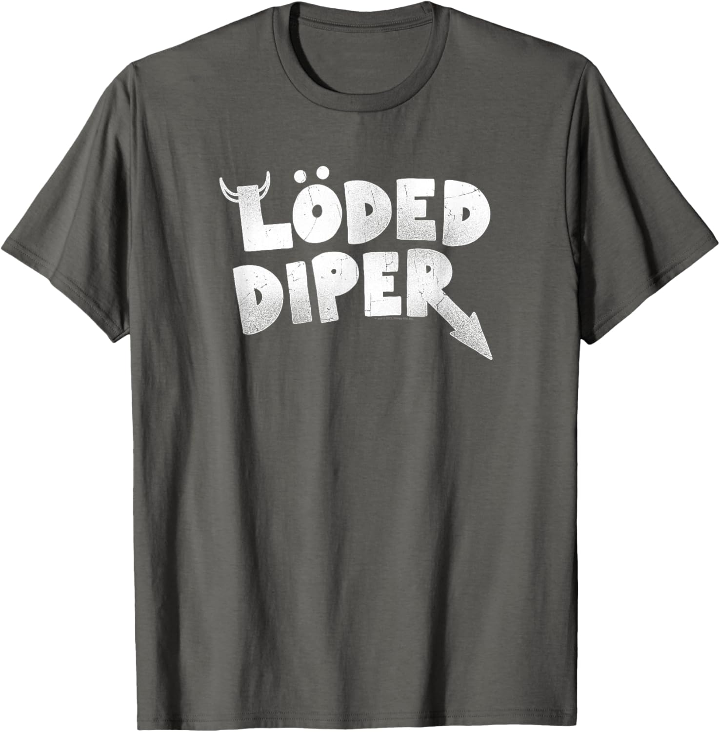 Wimpy Kid LÖDED DIPER Distressed Logo T-Shirt for Fun Style - 12