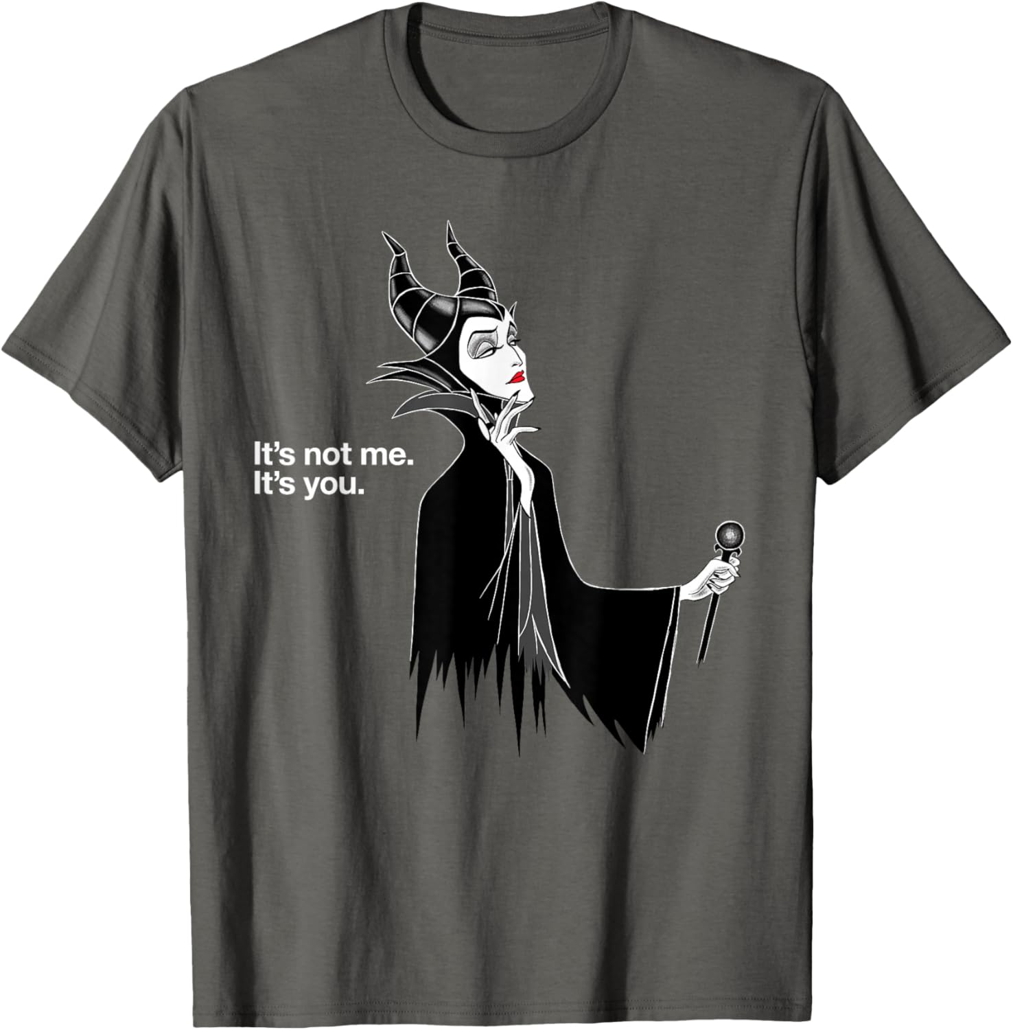 Disney Villains Maleficent It's Not Me It's You T-Shirt for Fans - 5