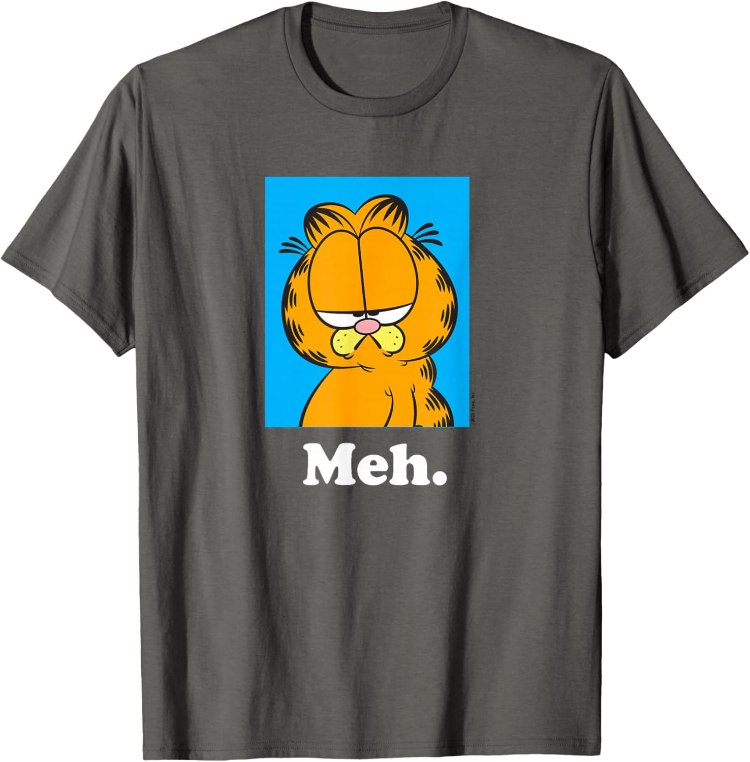Garfield Meh T-Shirt for Fun Lovers - Stylish Apparel for All Ages - 7