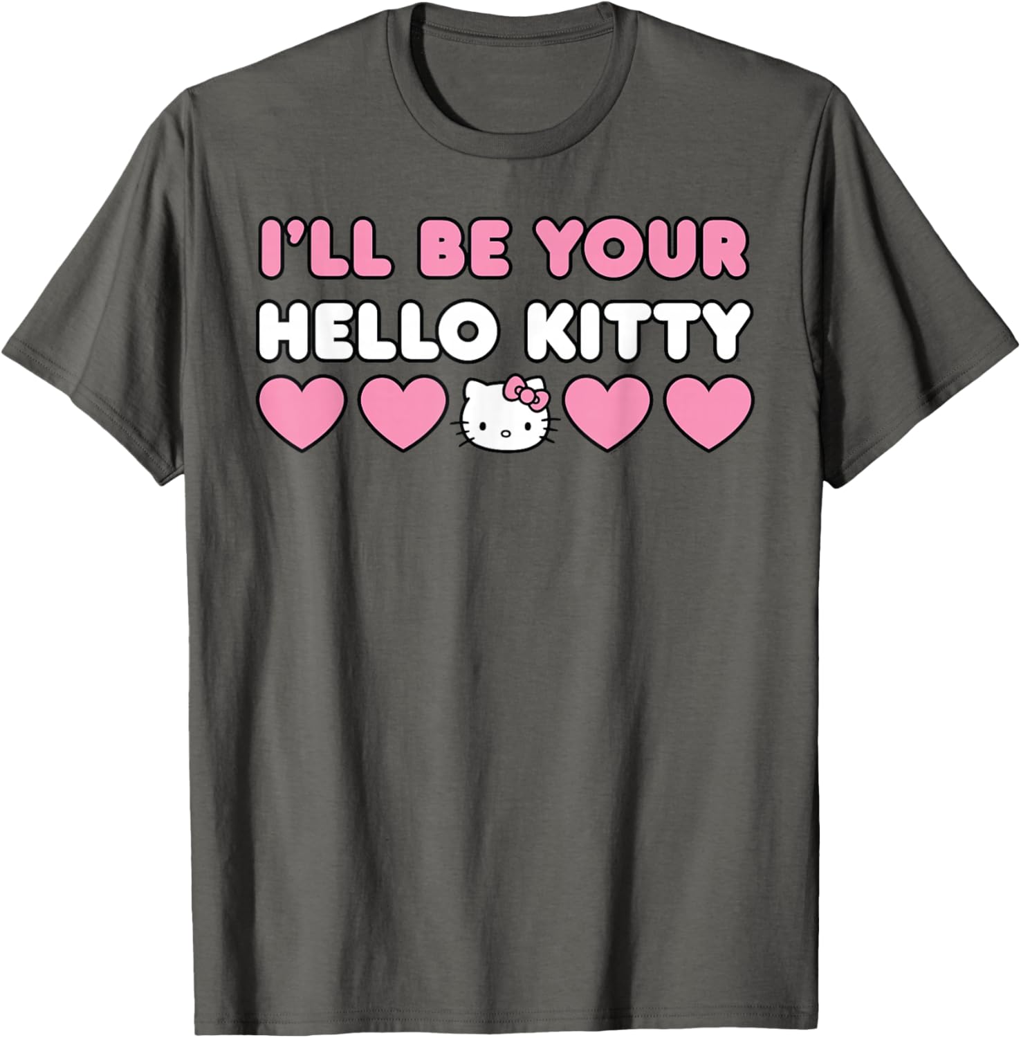 Cute Hello Kitty Couples Matching Valentine's Day T-Shirt for Lovers - 12