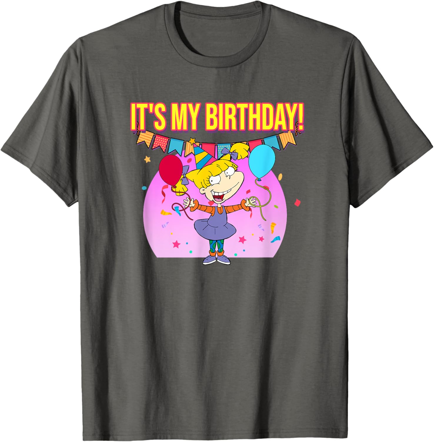 Mademark x Rugrats Angelica Pickles Birthday T-Shirt Fun Kids Apparel - 16