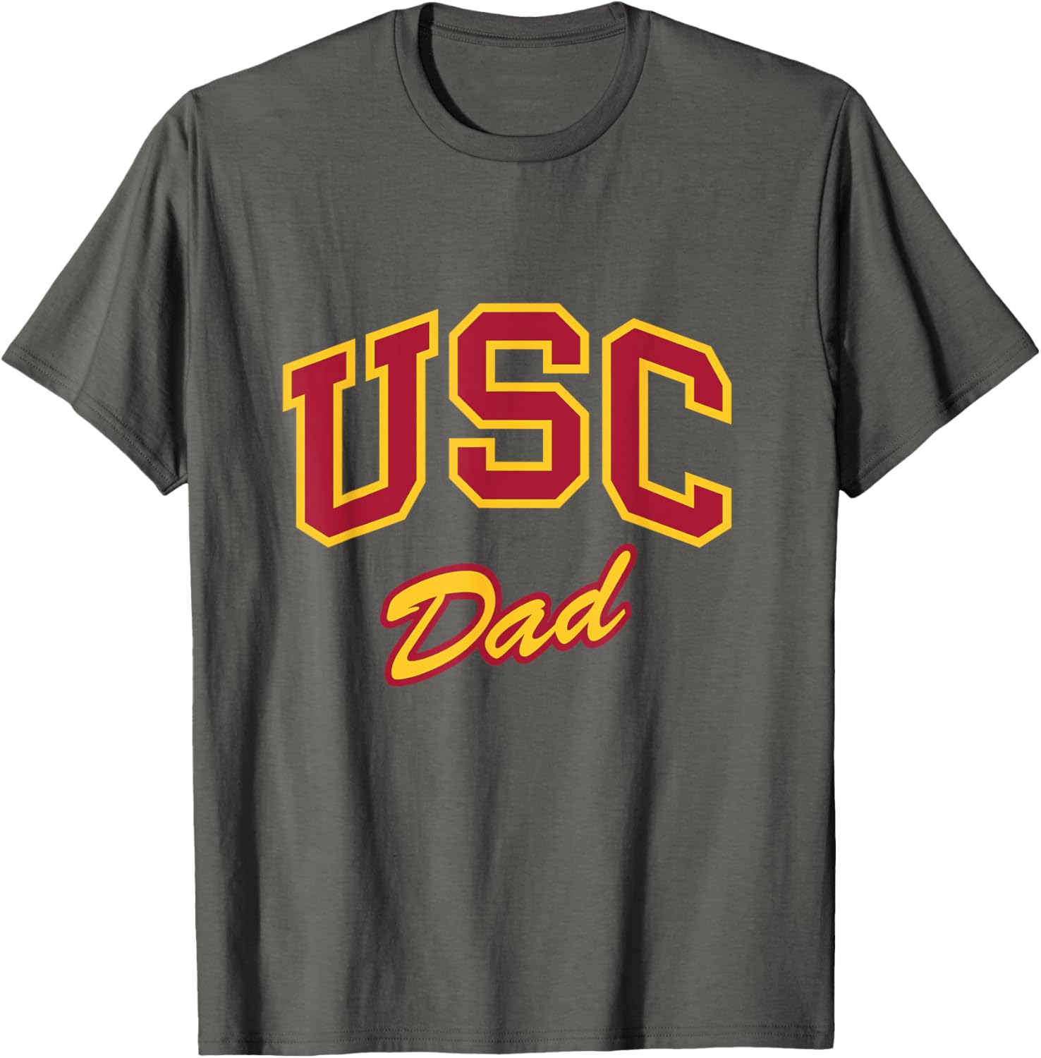 USC Dad Retro Script Style T-Shirt for Sports Fans and Outdoors Fun - 5
