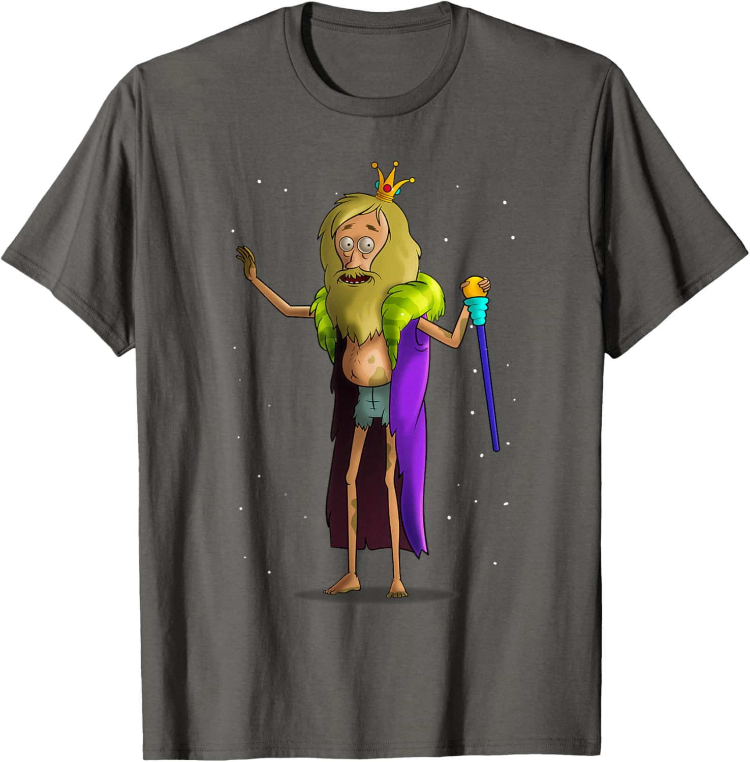 Rick and Morty King Tommy T-Shirt - Fun Graphic Tee for Fans - 5