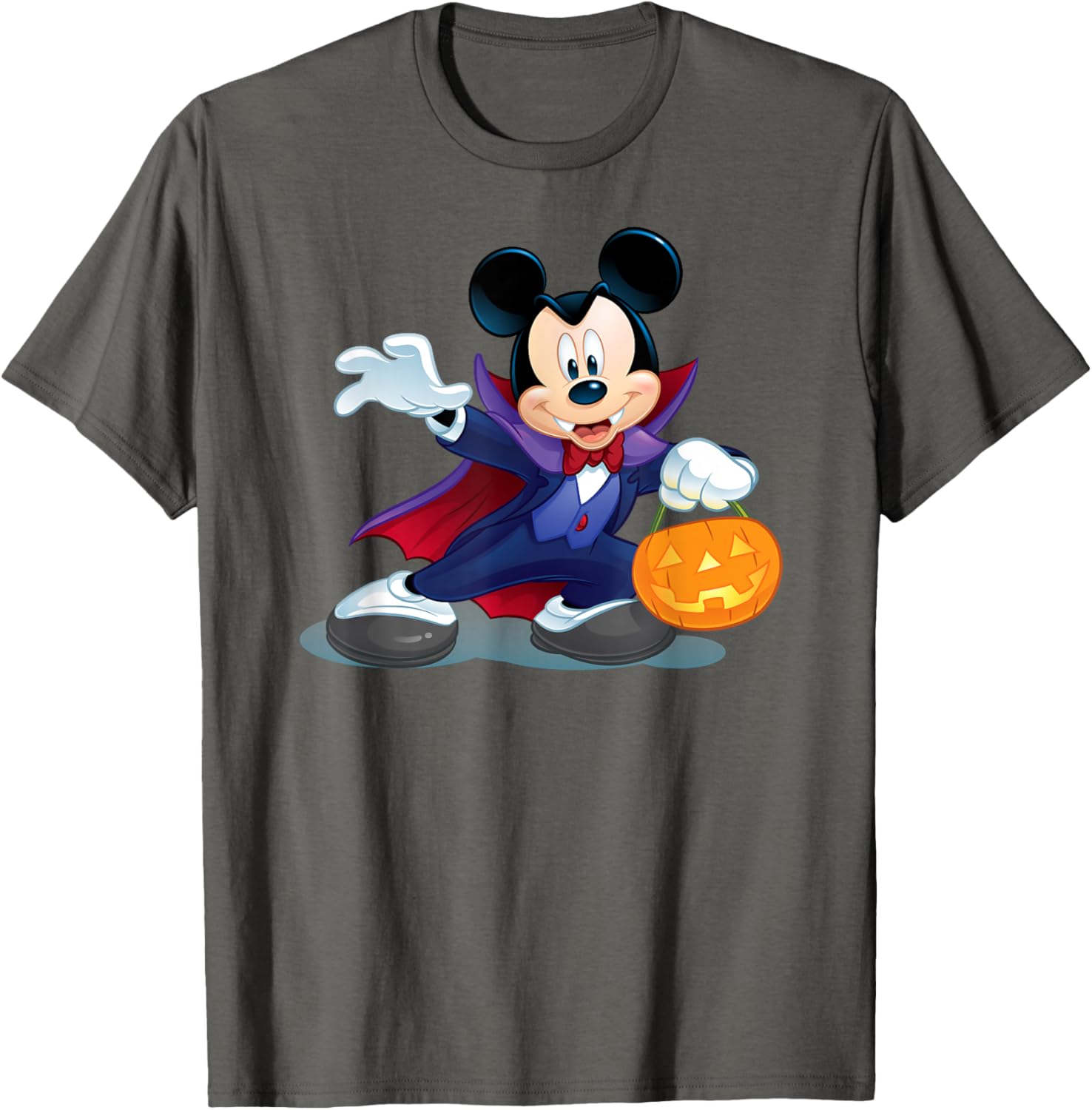Disney Halloween Mickey Mouse Vampire T-Shirt for Fun Holiday Style - 14
