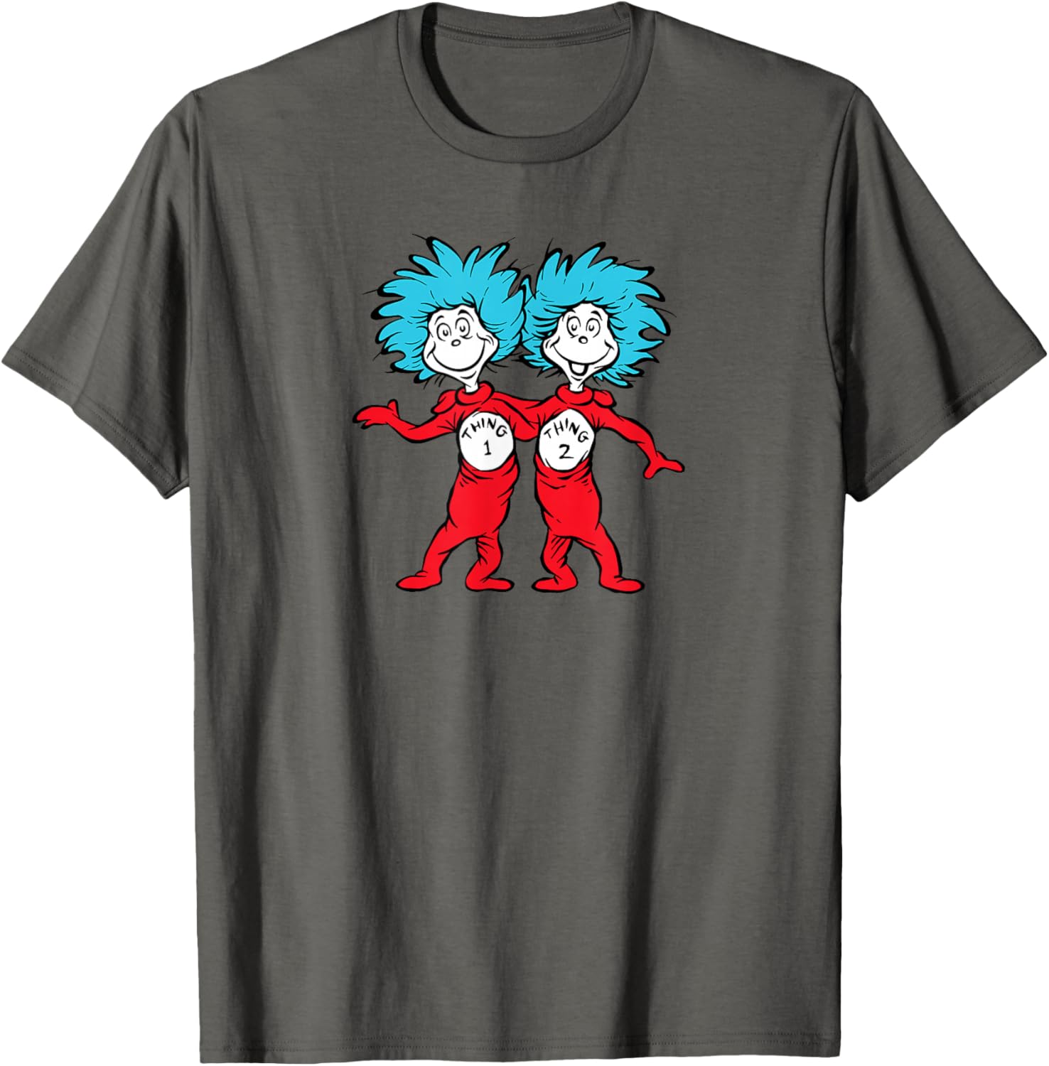 Dr. Seuss Thing 1 Thing 2 Buddies T-Shirt for Fun Lovers and Kids - 16