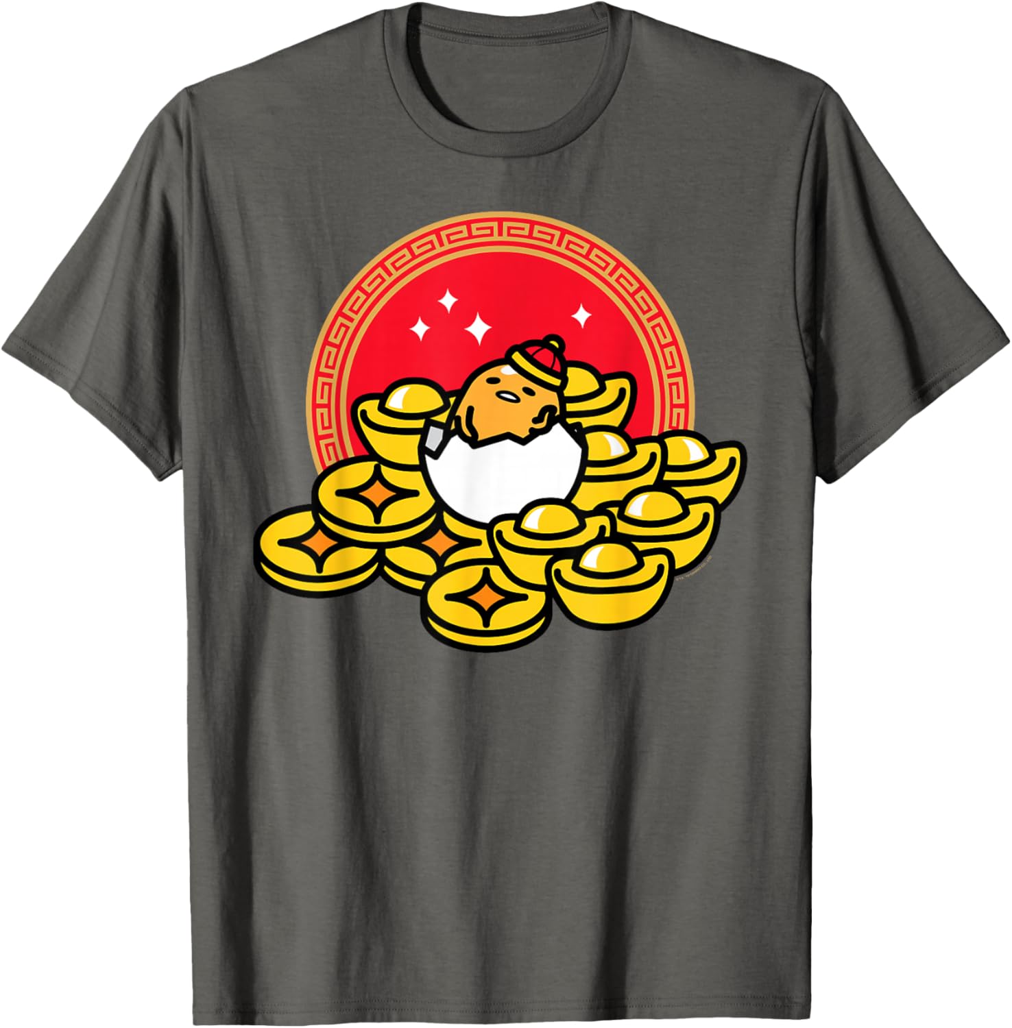 Gudetama the Lazy Egg Lunar New Year T-Shirt for a Festive Celebration - 6