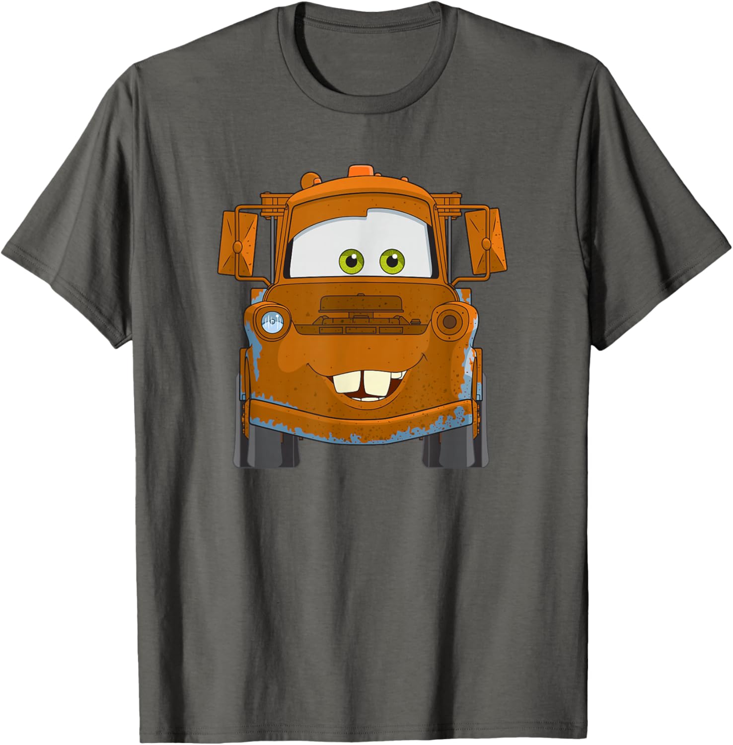 Disney Pixar Cars Mater Big Truck Face T-Shirt for Kids and Adults - 9