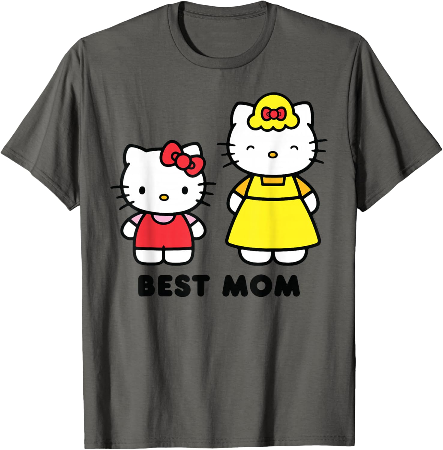 Hello Kitty Best Mom Mother's Day T-Shirt for Loving Moms and Gifts - 7