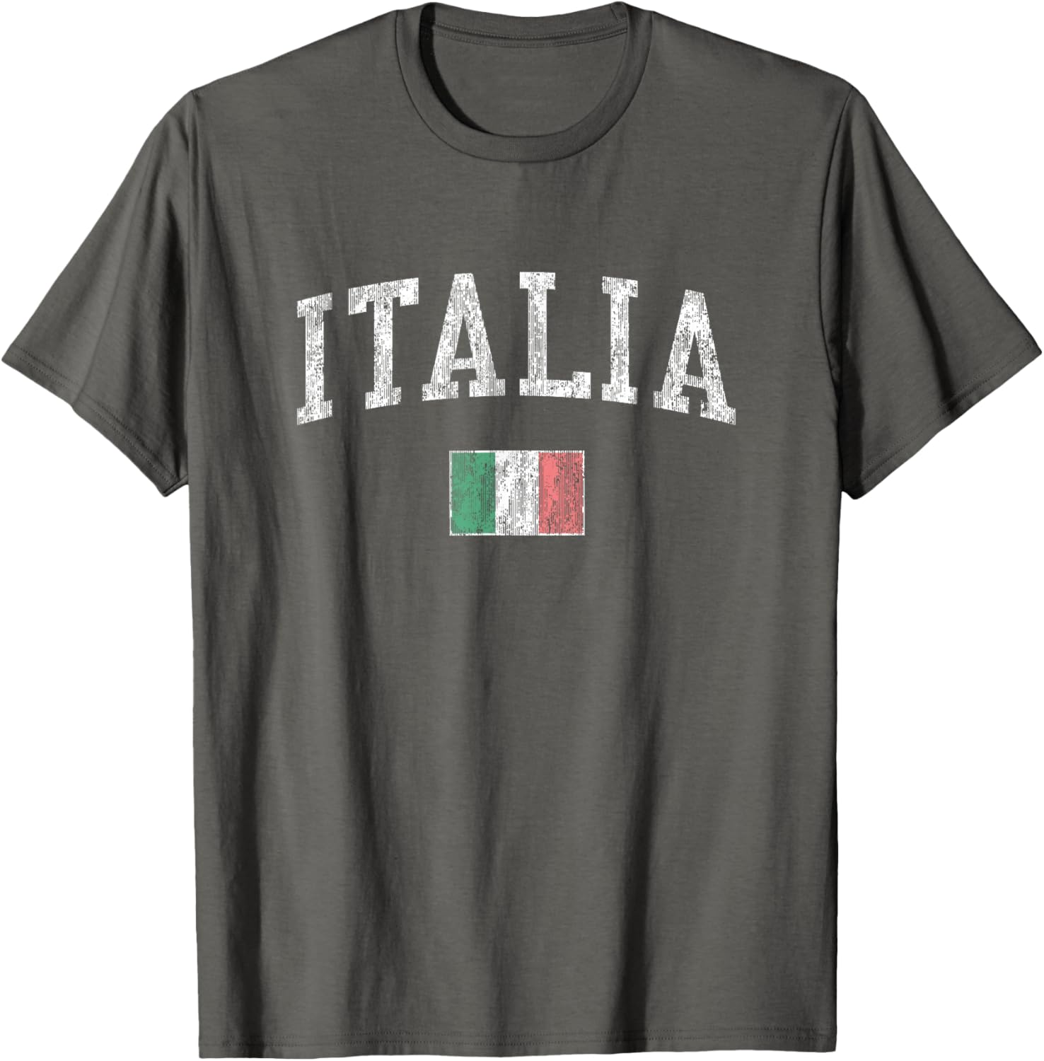 Vintage Italy T-Shirt with Italian Flag for Sports Fans and Travelers - 11