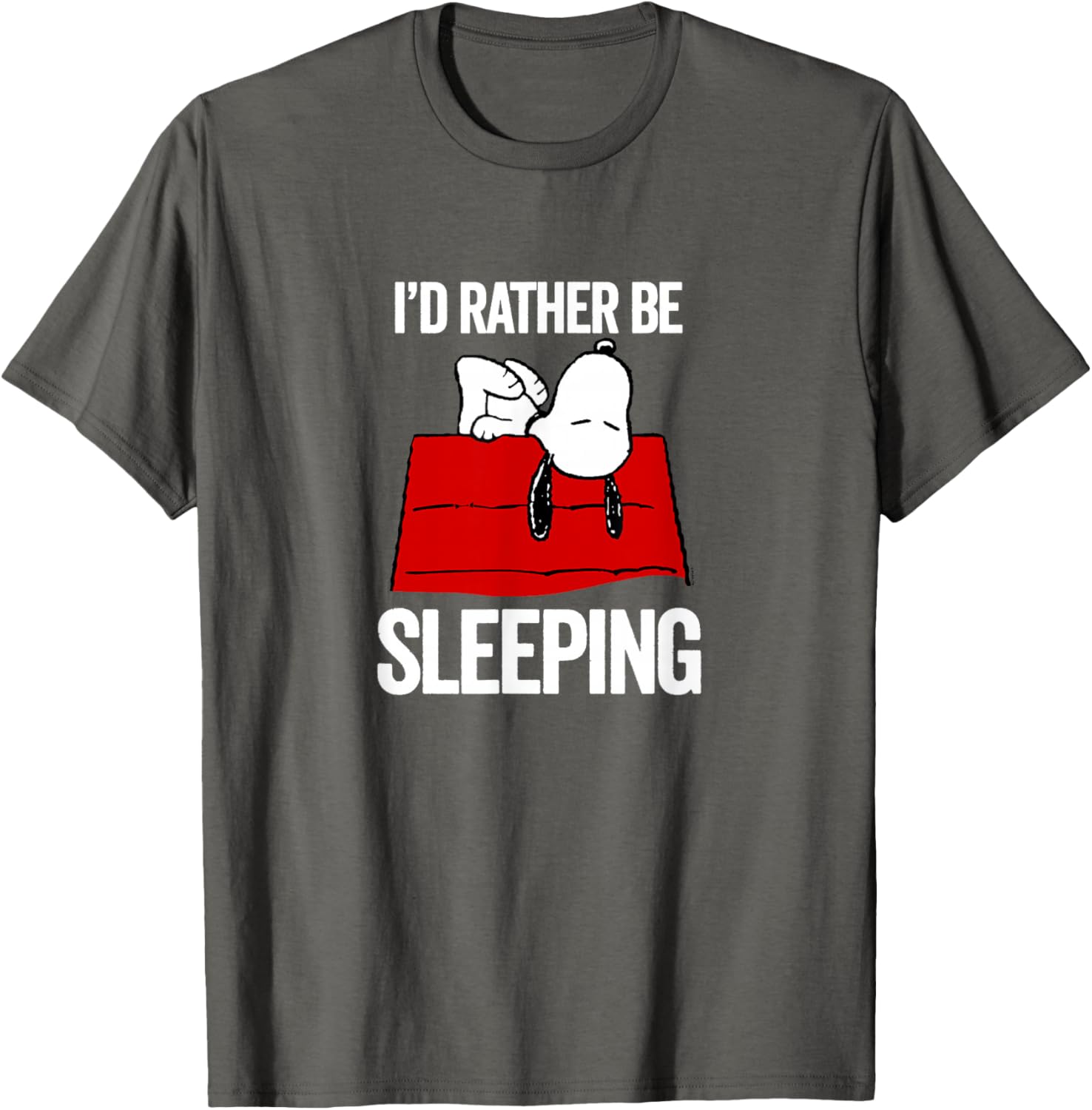 Peanuts Snoopy Still Sleeping T-Shirt Perfect for Relaxed Days - 9