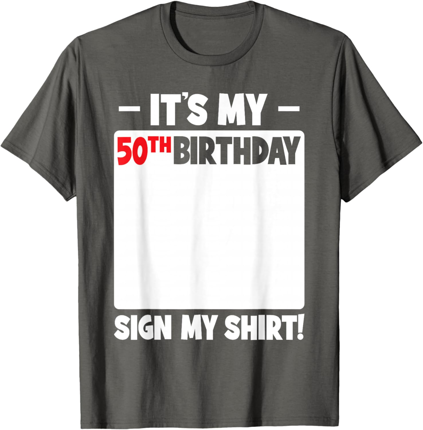 Funny 50th Birthday T-Shirt for Men and Women - Celebrate in Style! - 26