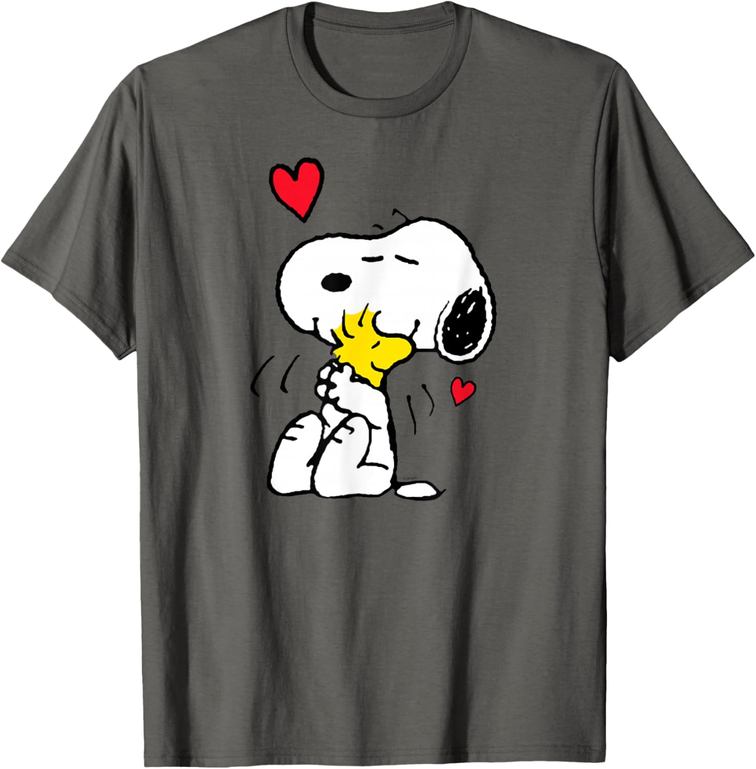 Peanuts Valentine Snoopy and Woodstock Cute Love T-Shirt for Kids - 6