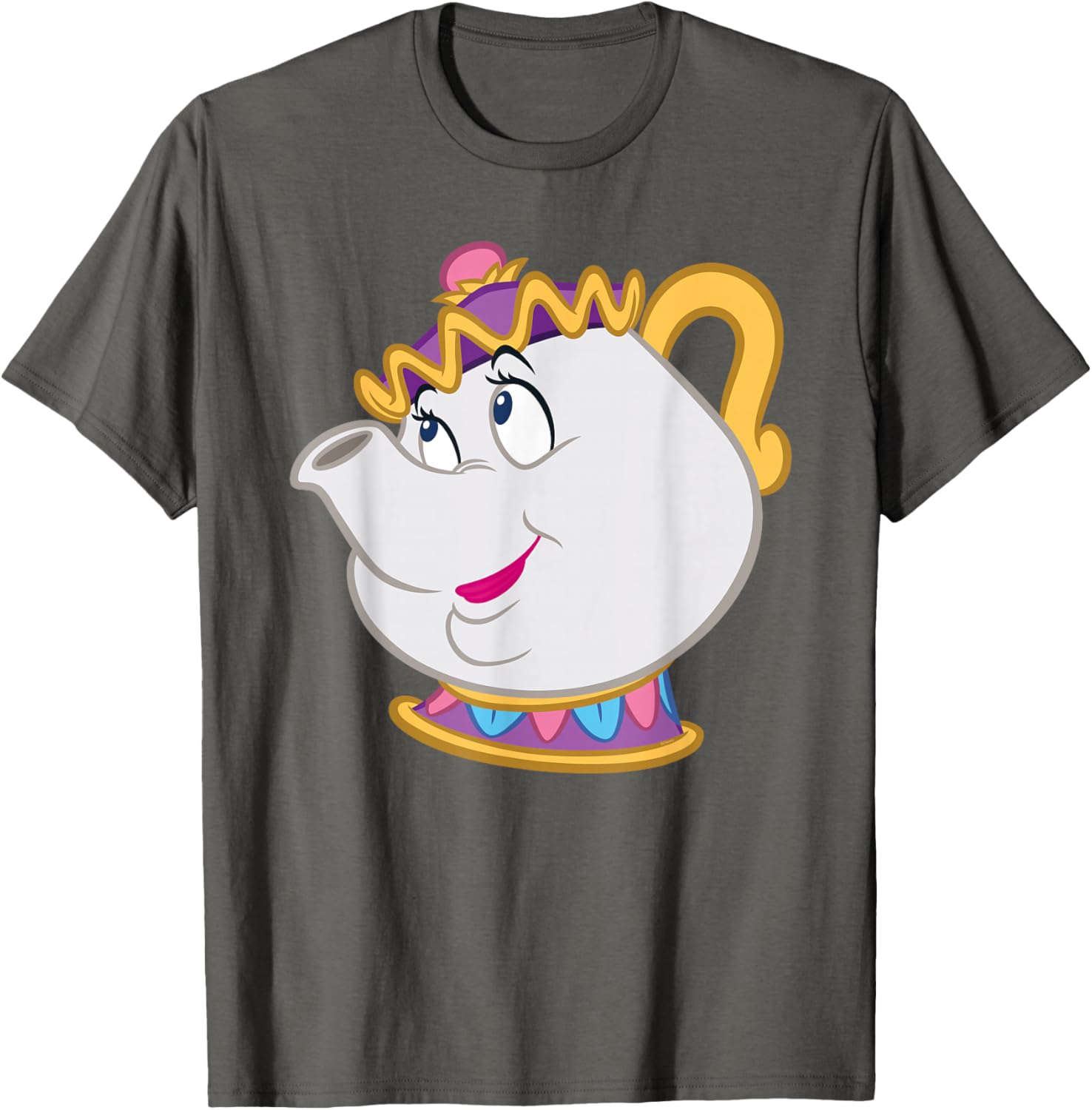 Disney Beauty and the Beast Mrs. Potts Big Face Costume T-Shirt for Fans - 2