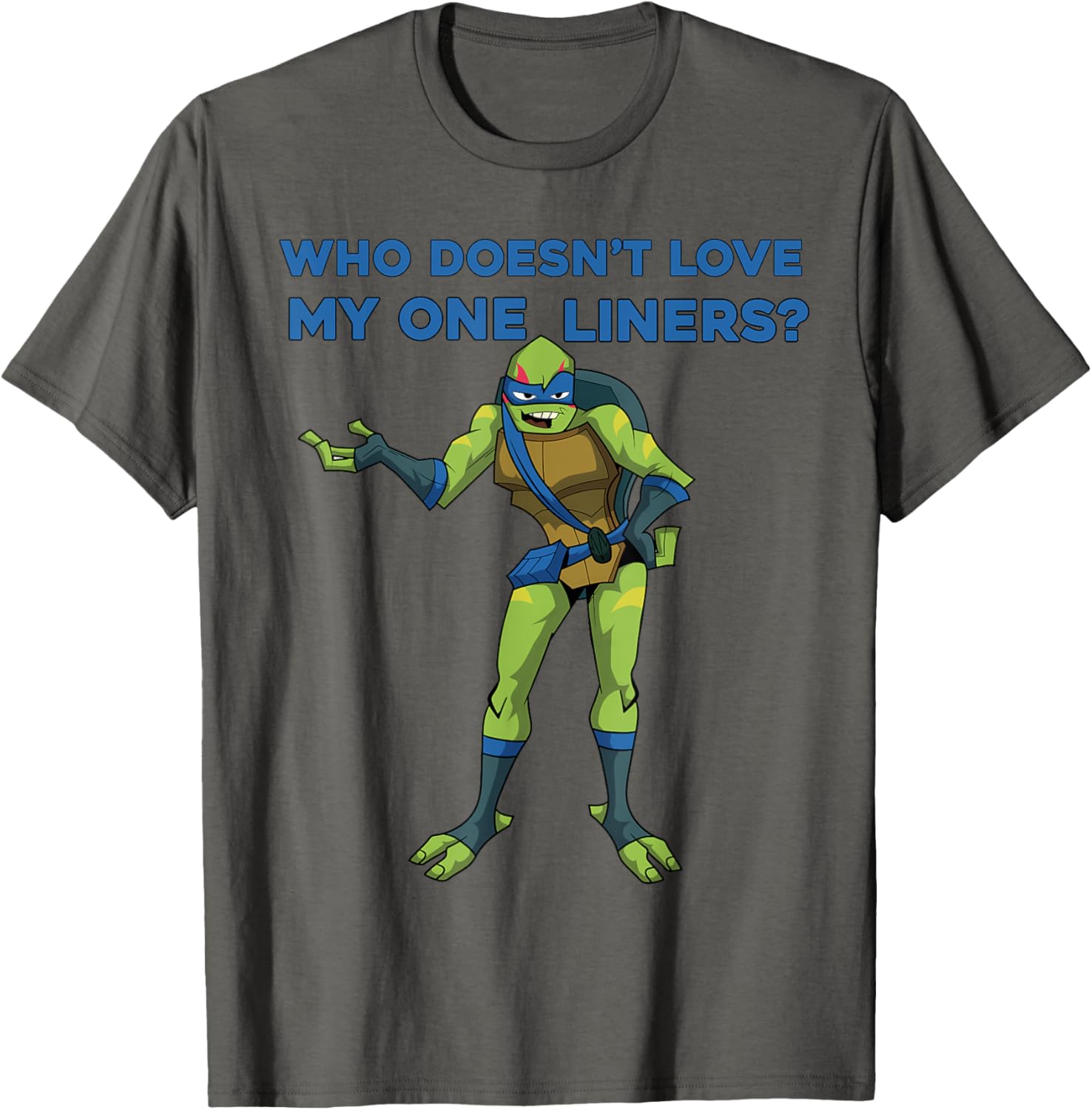 Mademark Teenage Mutant Ninja Turtles Leonardo One Liners T-Shirt - 5