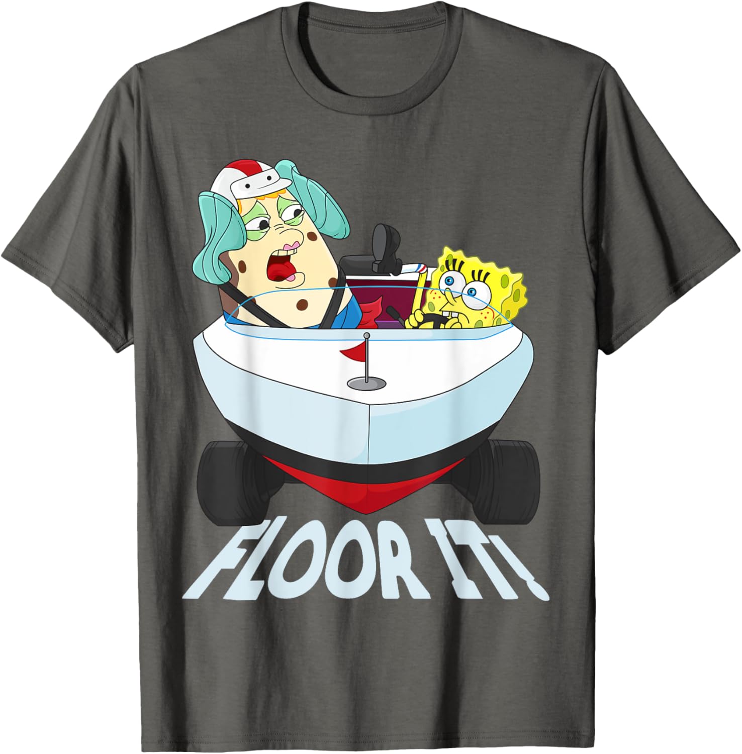 Mademark x SpongeBob SquarePants Floor It T-Shirt for Fun and Style - 13