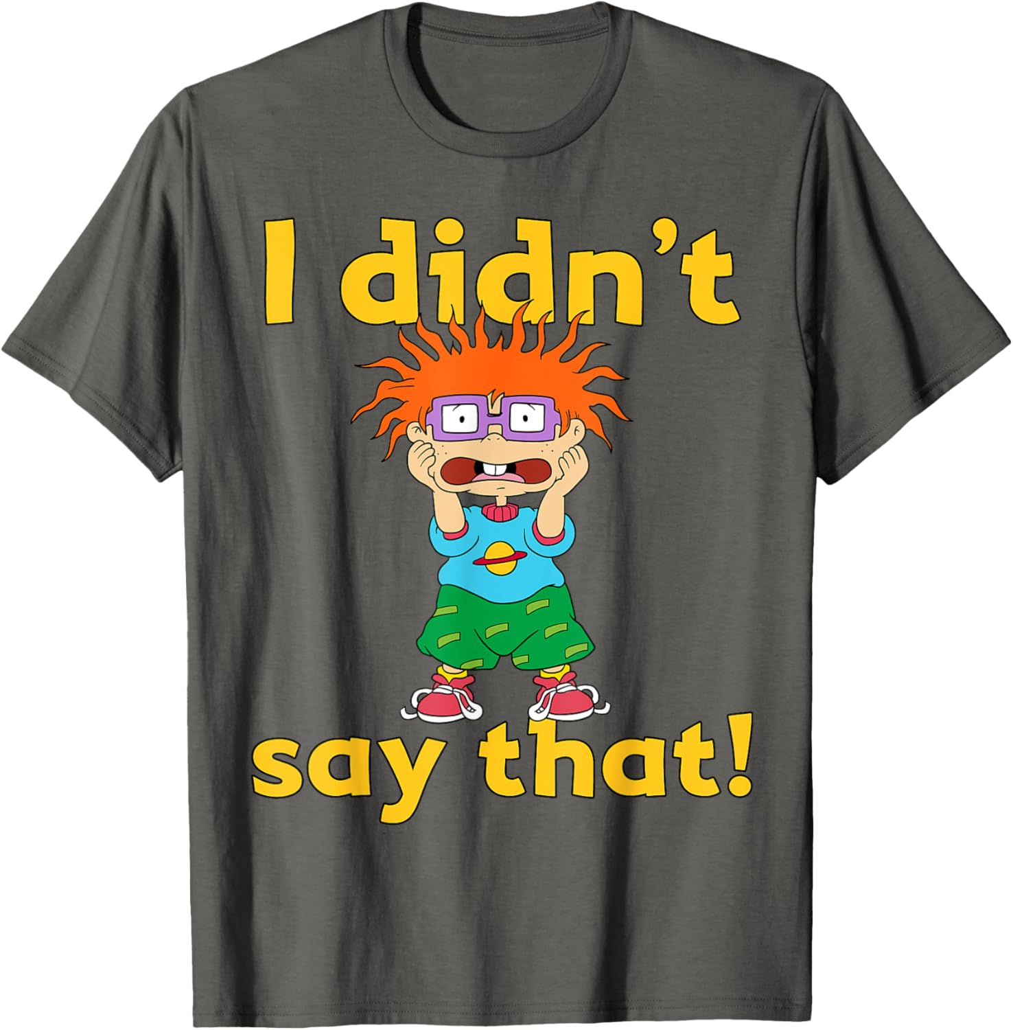 Mademark x Rugrats Chuckie Finster I Didn't Say That T-Shirt for Fans - 2