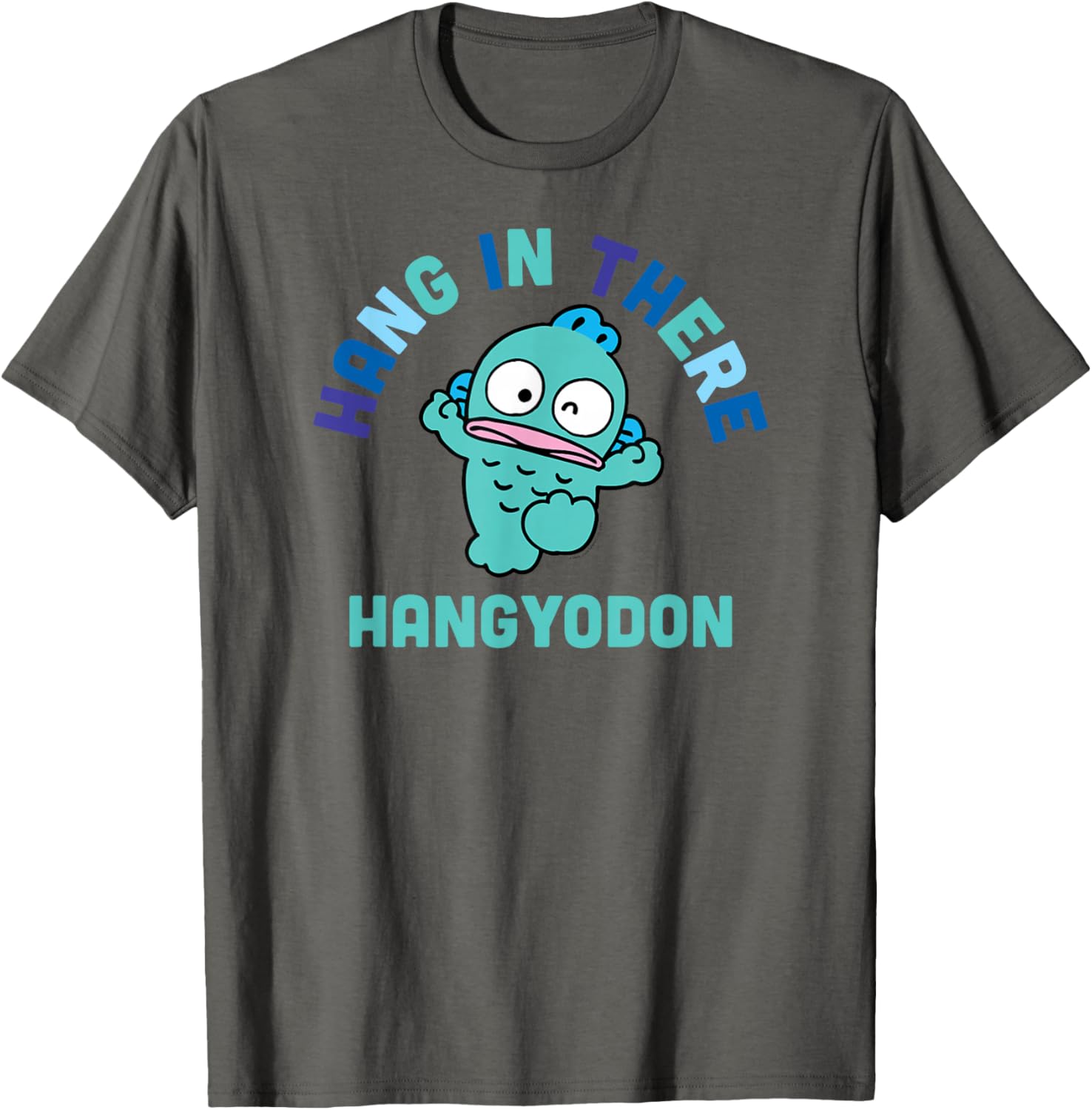 Hangyodon Hang in There T-Shirt Cute Graphic Tee for Everyday Wear - 6