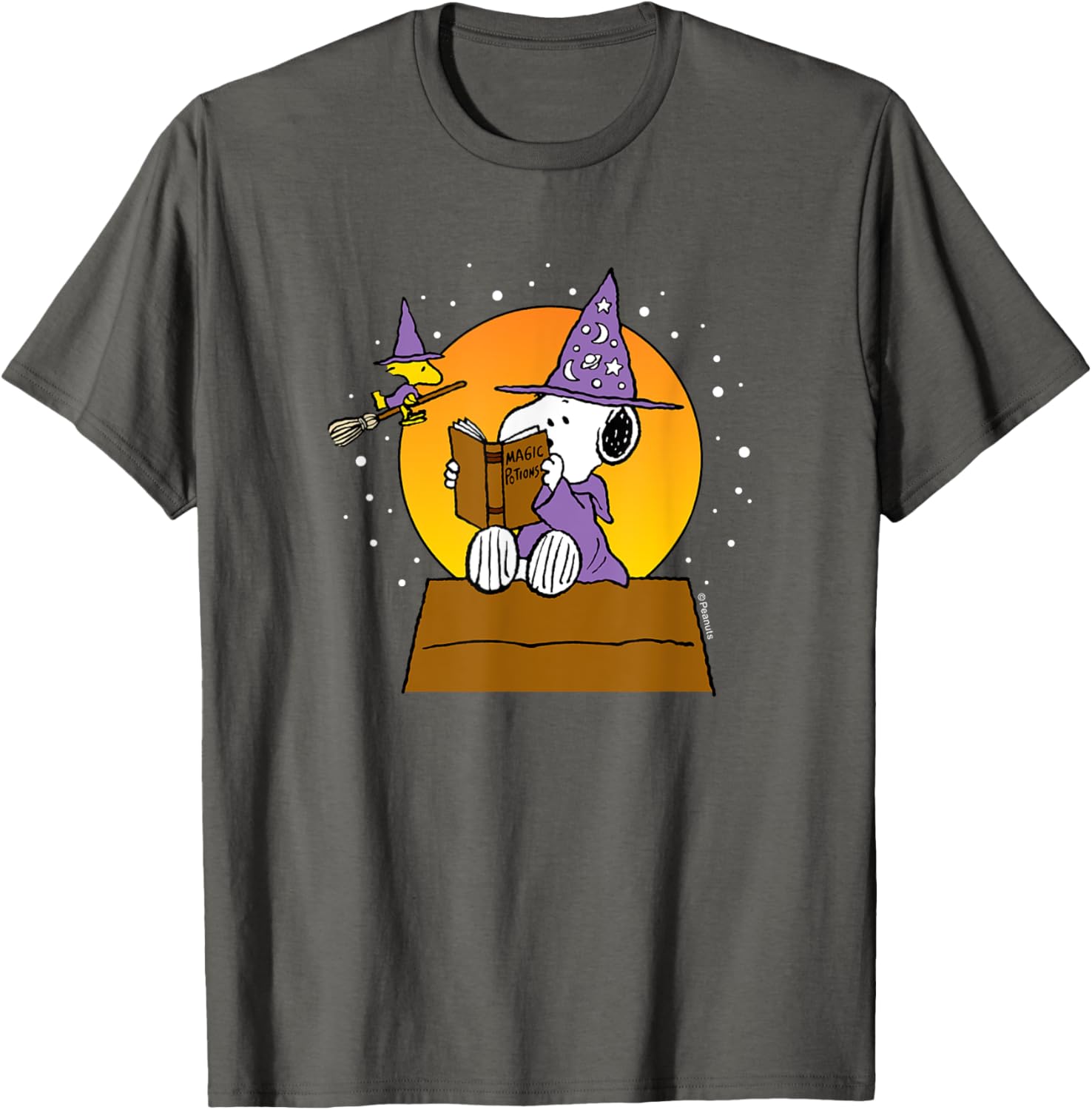 Wizard Snoopy Halloween T-Shirt for Peanuts Fans - Fun and Stylish Tee - 8