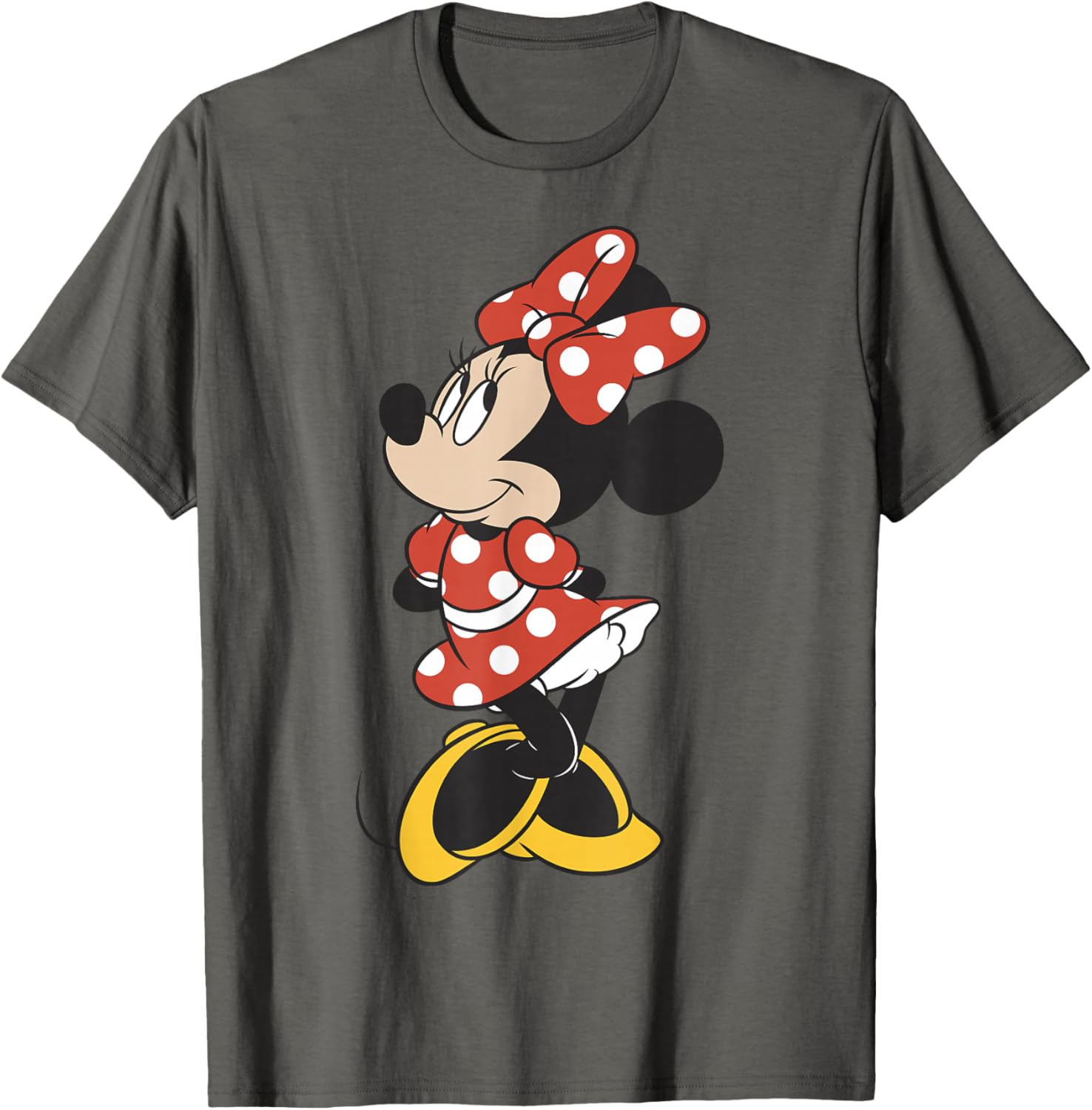 Disney Mickey and Friends Minnie Mouse Portrait Short Sleeve T-Shirt - 5