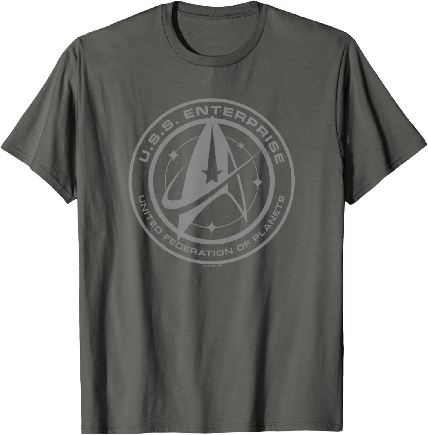 Star Trek Discovery Enterprise Crest T-Shirt for Fans and Collectors - 7