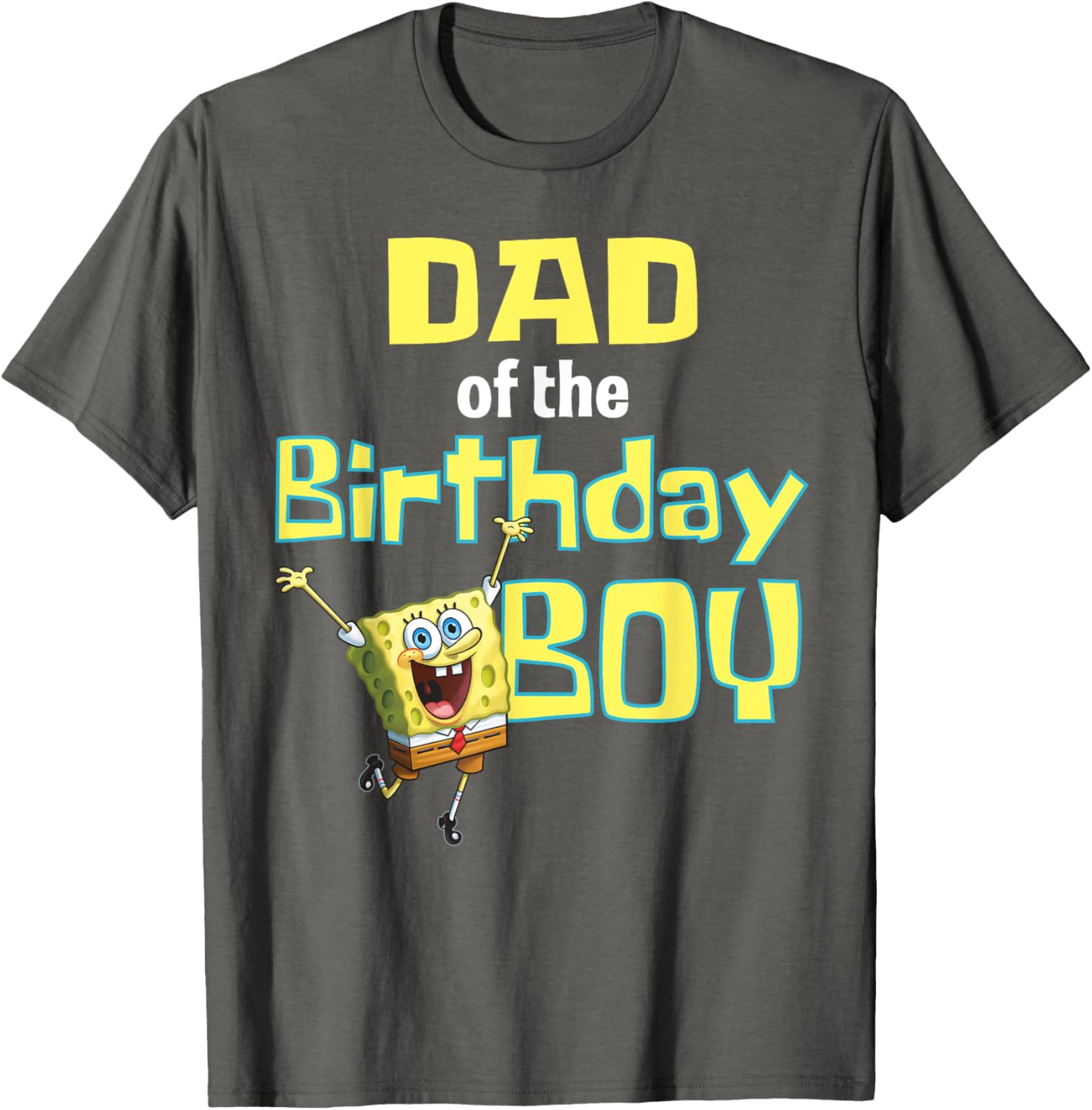 SpongeBob SquarePants Dad Of The Birthday Boy T-Shirt Fun Gift Idea - 14