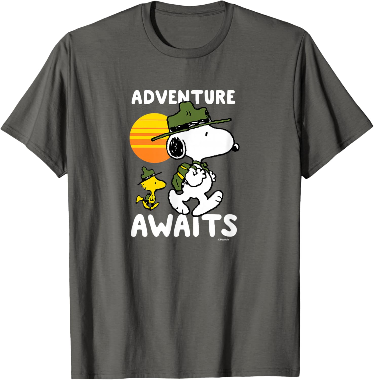 Peanuts Snoopy Adventure Awaits T-Shirt for Fun-Loving Fans - 6