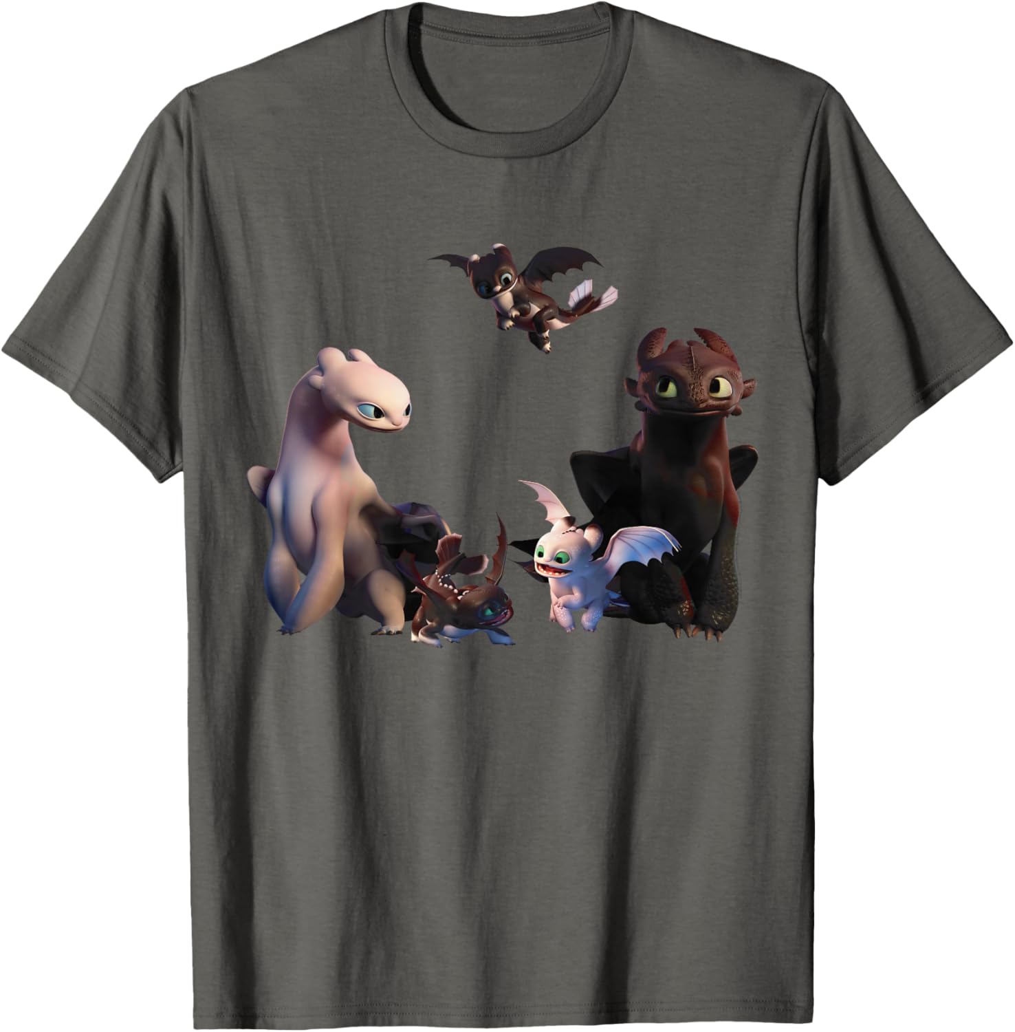Night Fury Family T-Shirt from How to Train Your Dragon 3 - Perfect for Fans - 5