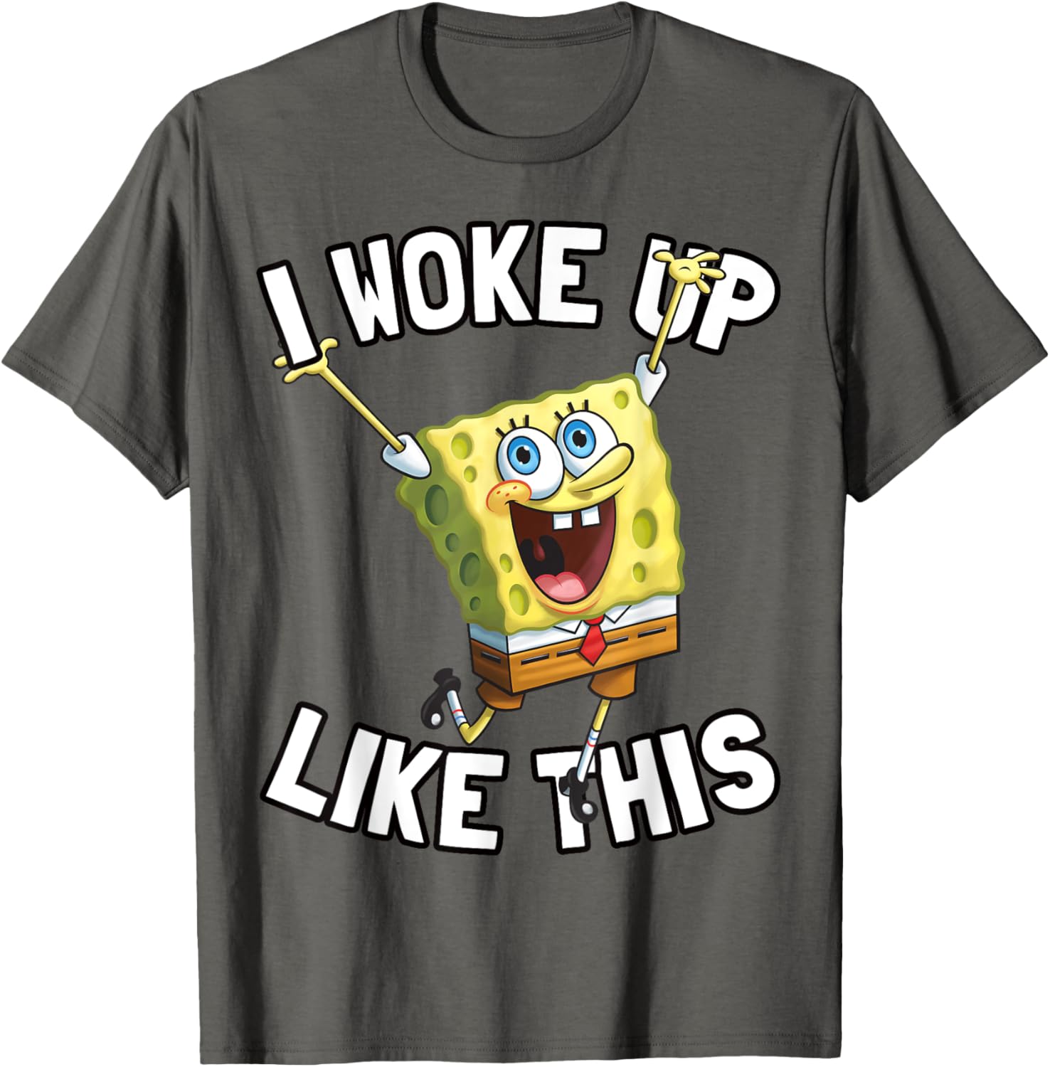 SpongeBob SquarePants I Woke Up Like This T-Shirt for Fun Fans - 11