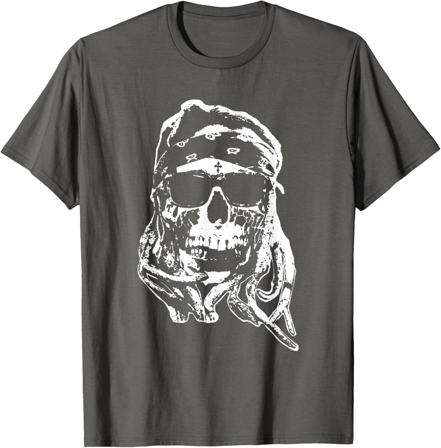 Lil Wayne Bandana Skull T-Shirt for Music Fans - Stylish and Unique Design - 6