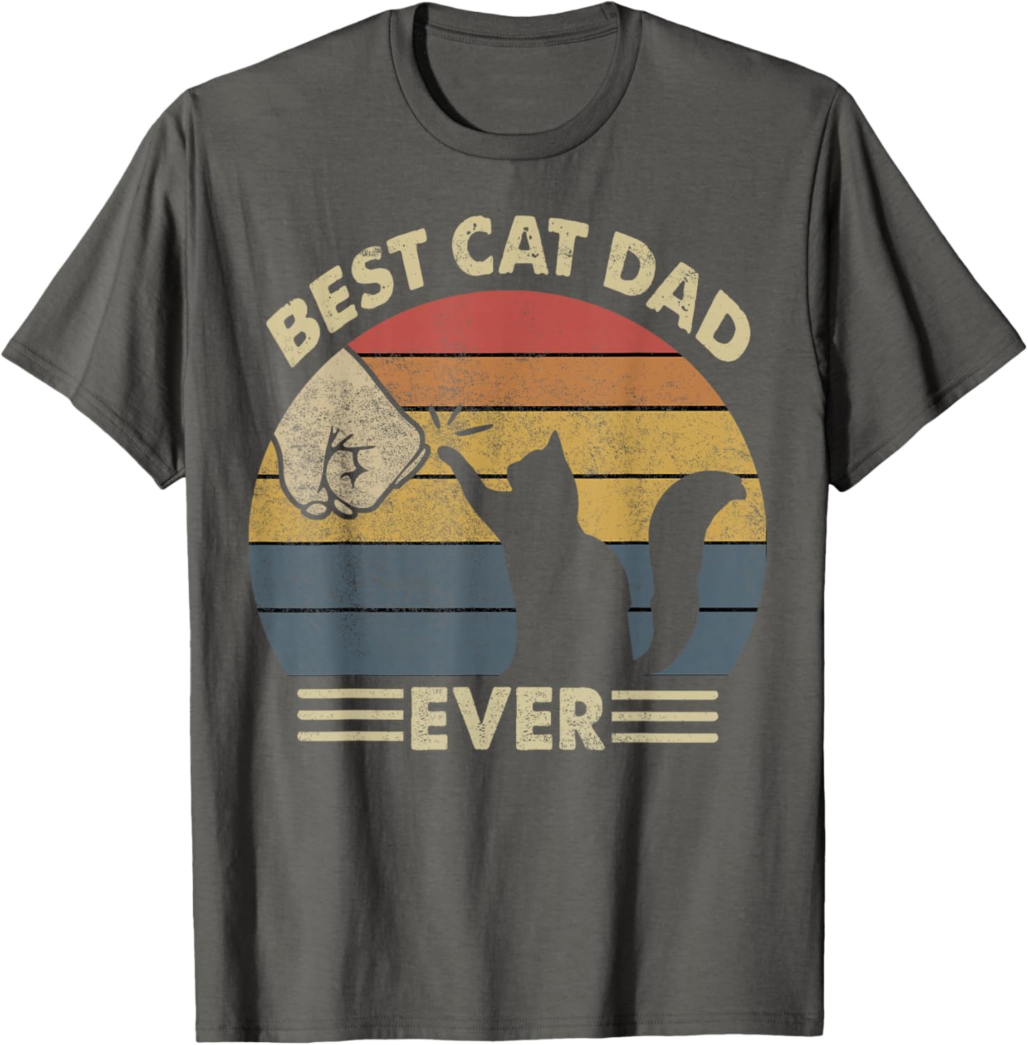 Funny Cat Dad T-Shirt for Men - Best Gift for Cat Lovers - 15