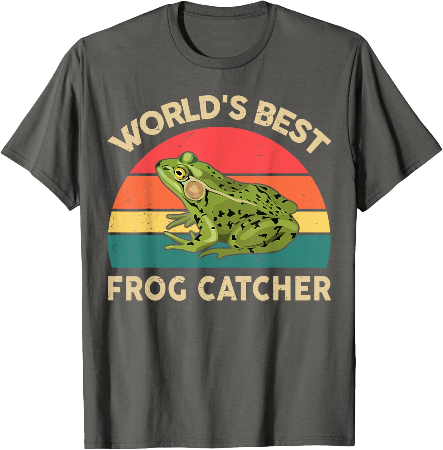 Funny Frog Catcher T-Shirt for Toddler Boys - Kids Graphic Tee - 4