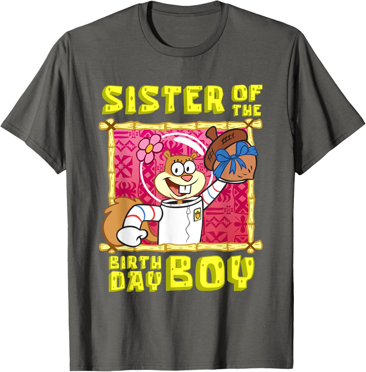 Mademark SpongeBob Sister Birthday Gift T-Shirt for Girls Fun Design - 1