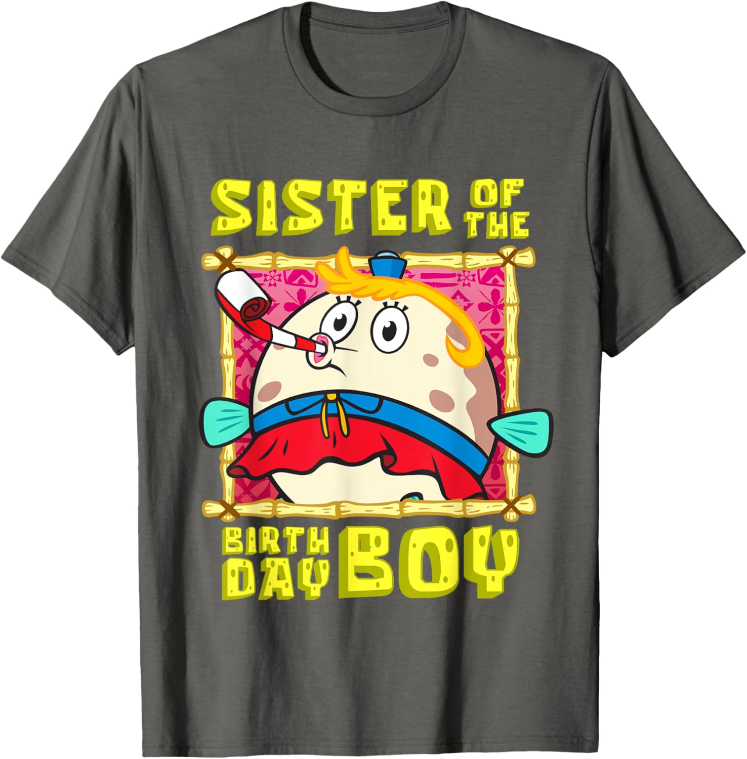 Mademark x SpongeBob SquarePants Mrs Puff Gift T-Shirt for Girls - 8