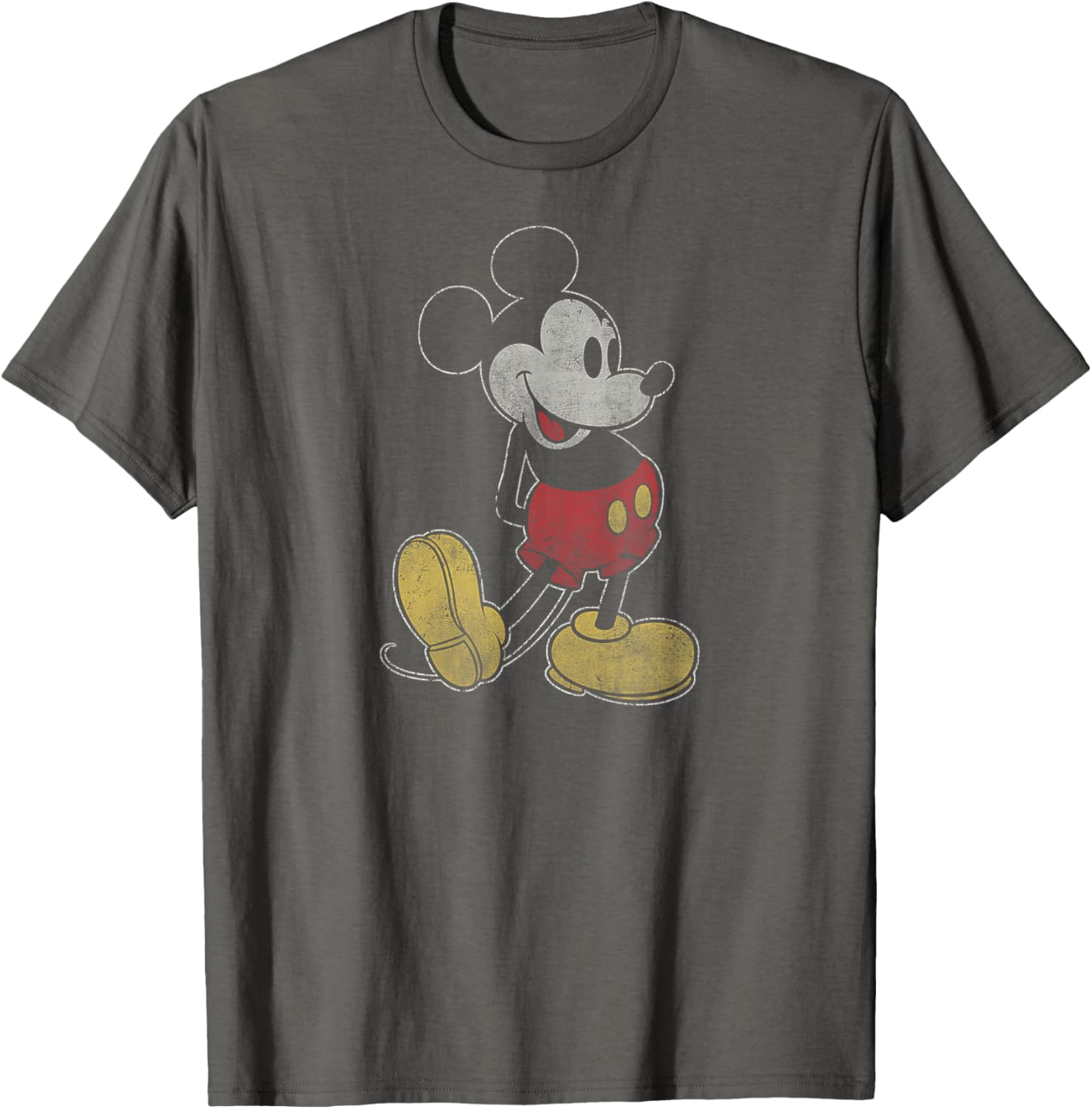Classic Mickey Mouse Fade Pose T-Shirt for Disney Fans - Fun Apparel - 6