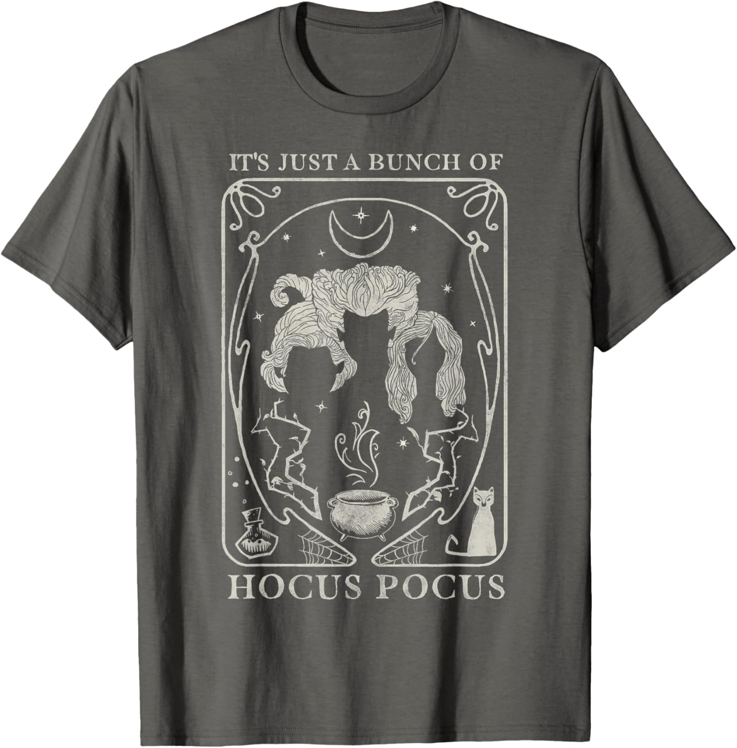 Disney Hocus Pocus Tarot Card T-Shirt for Fun and Stylish Fans - 7