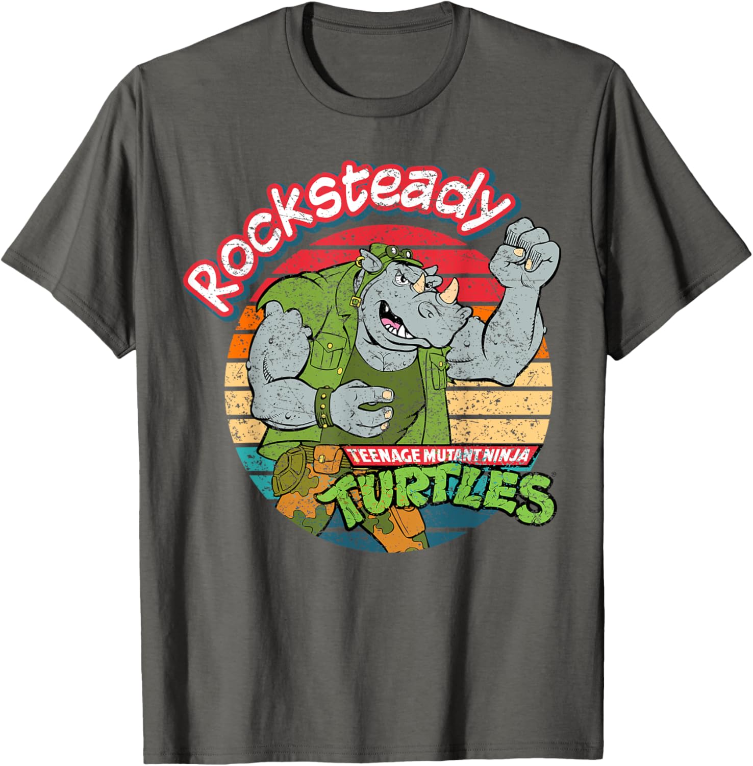 Mademark TMNT Rocksteady Ready For Action T-Shirt for Fans and Collectors - 2